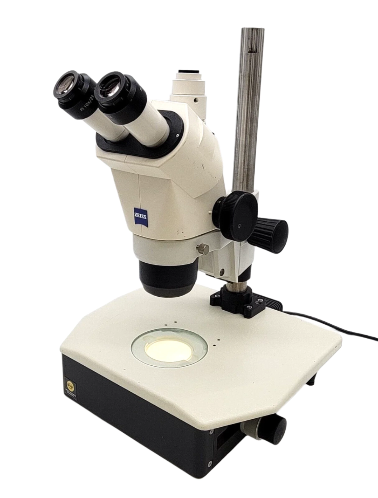 Zeiss Stereo Microscope Stemi 2000-C w. Trinocular Head, Transmitted Light Stand