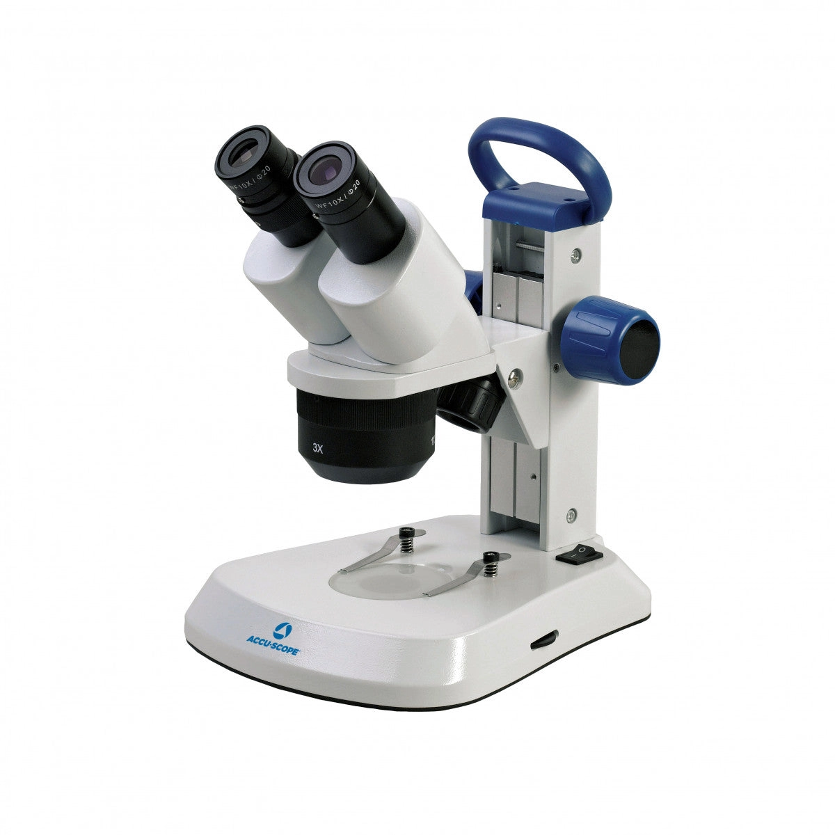 Accu-Scope EXS-210 Stereo Microscope with 1X and 3X Objectives