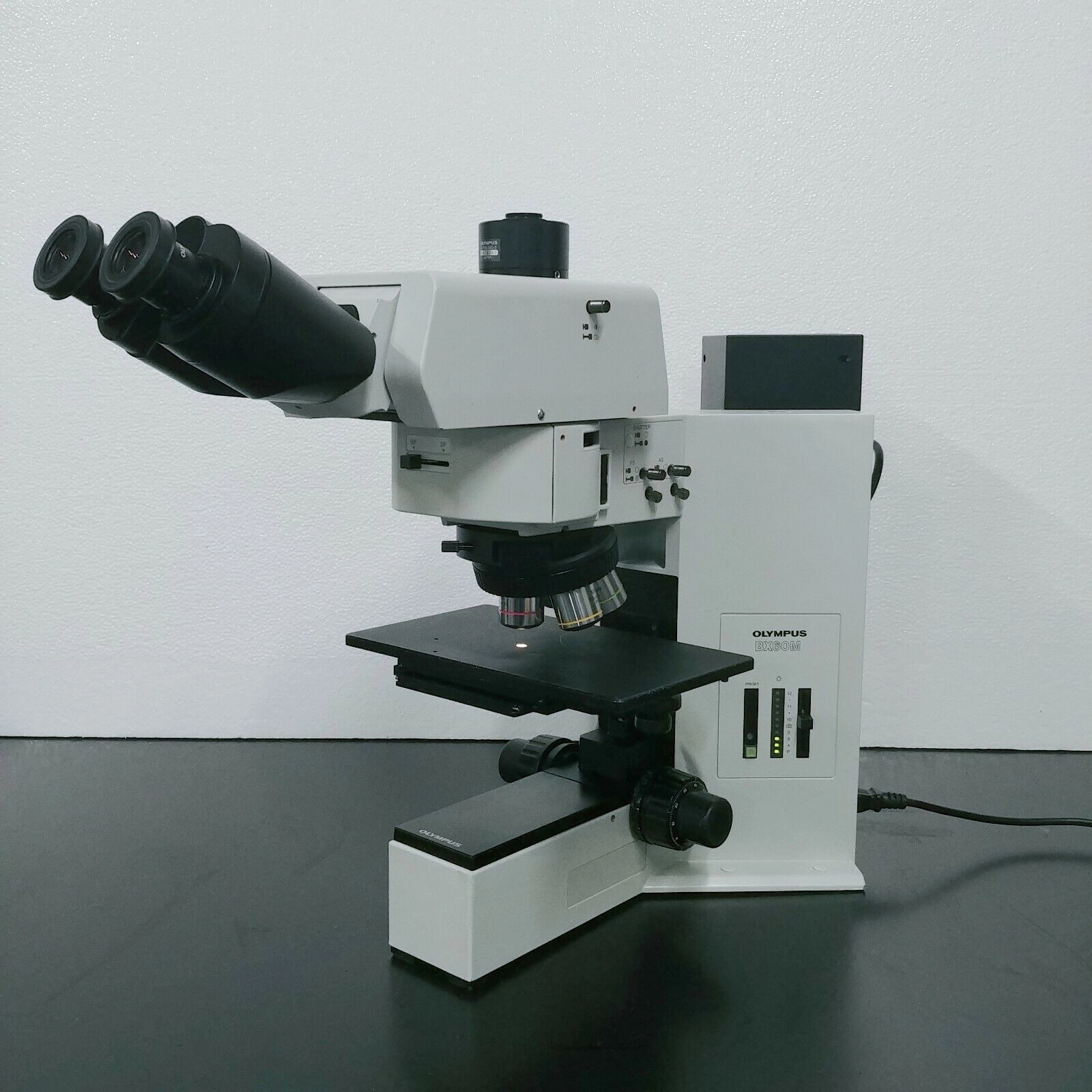 Olympus Microscope BX60M Metallurgical with BF/DF and Tilting Head