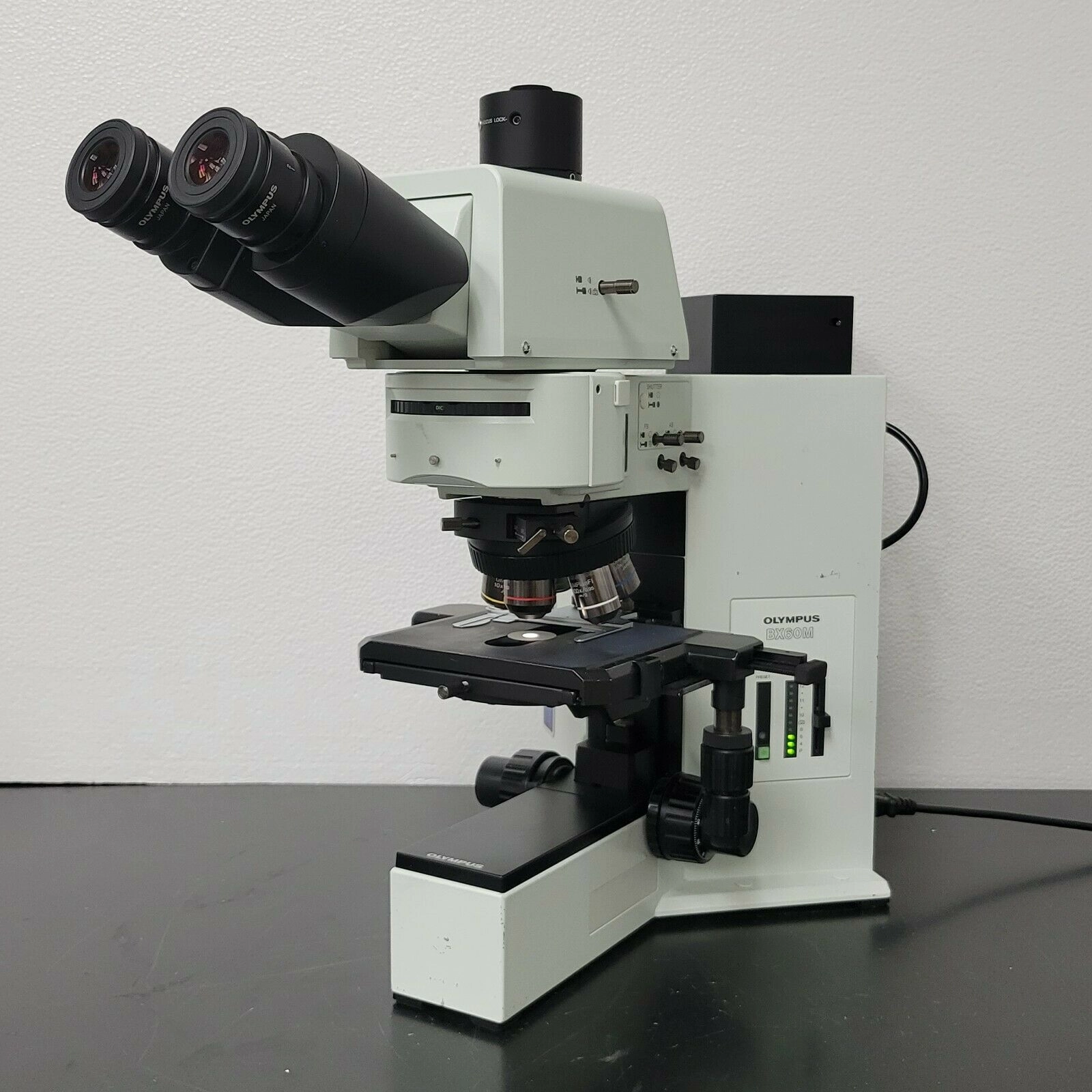 Olympus Microscope BX60M Metallurgical with DIC and Brightfield Darkfield