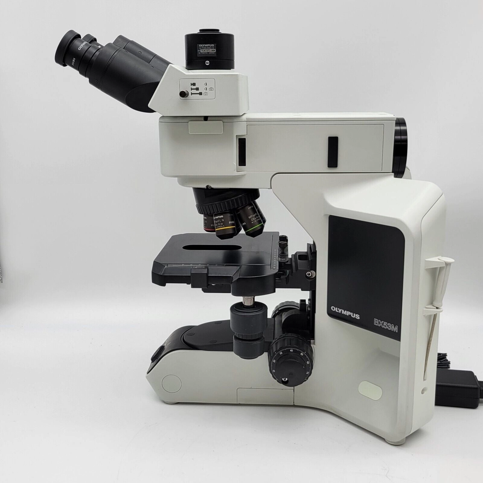 Olympus Microscope BX53M LED Metallurgical with Trinocular Head