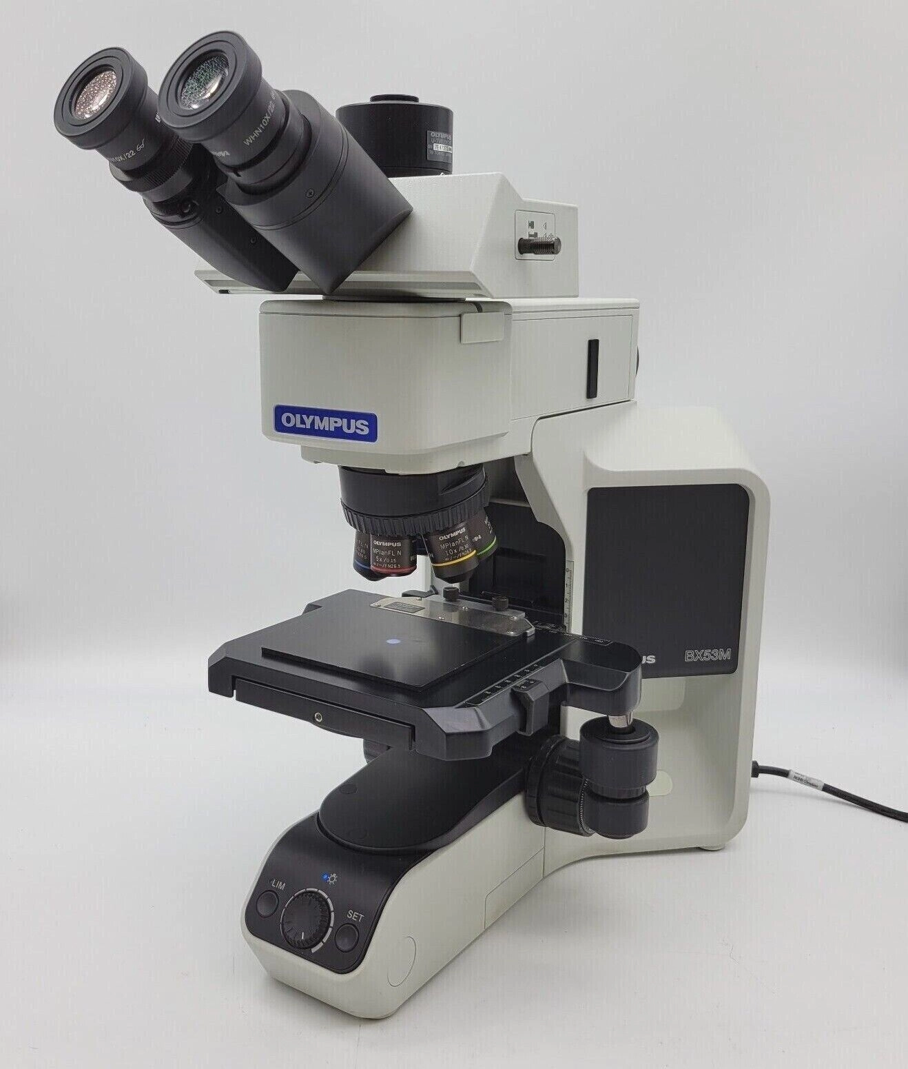 Olympus Microscope BX53M LED Metallurgical with Trinocular Head