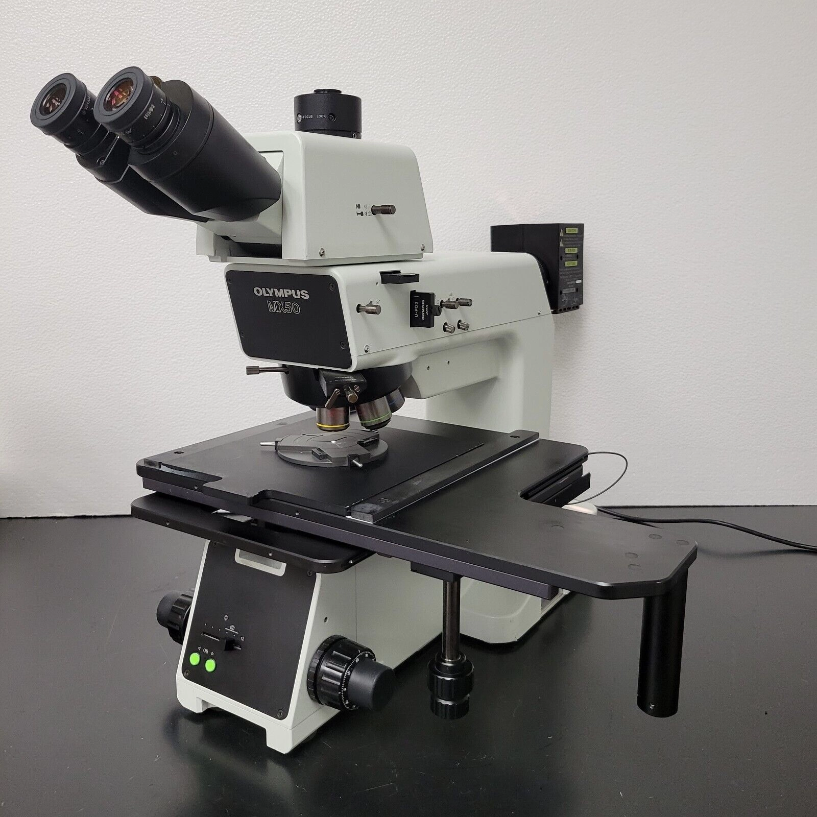 Olympus Microscope MX50 with DIC and UMPlanFl Pol Objectives Metallurgical