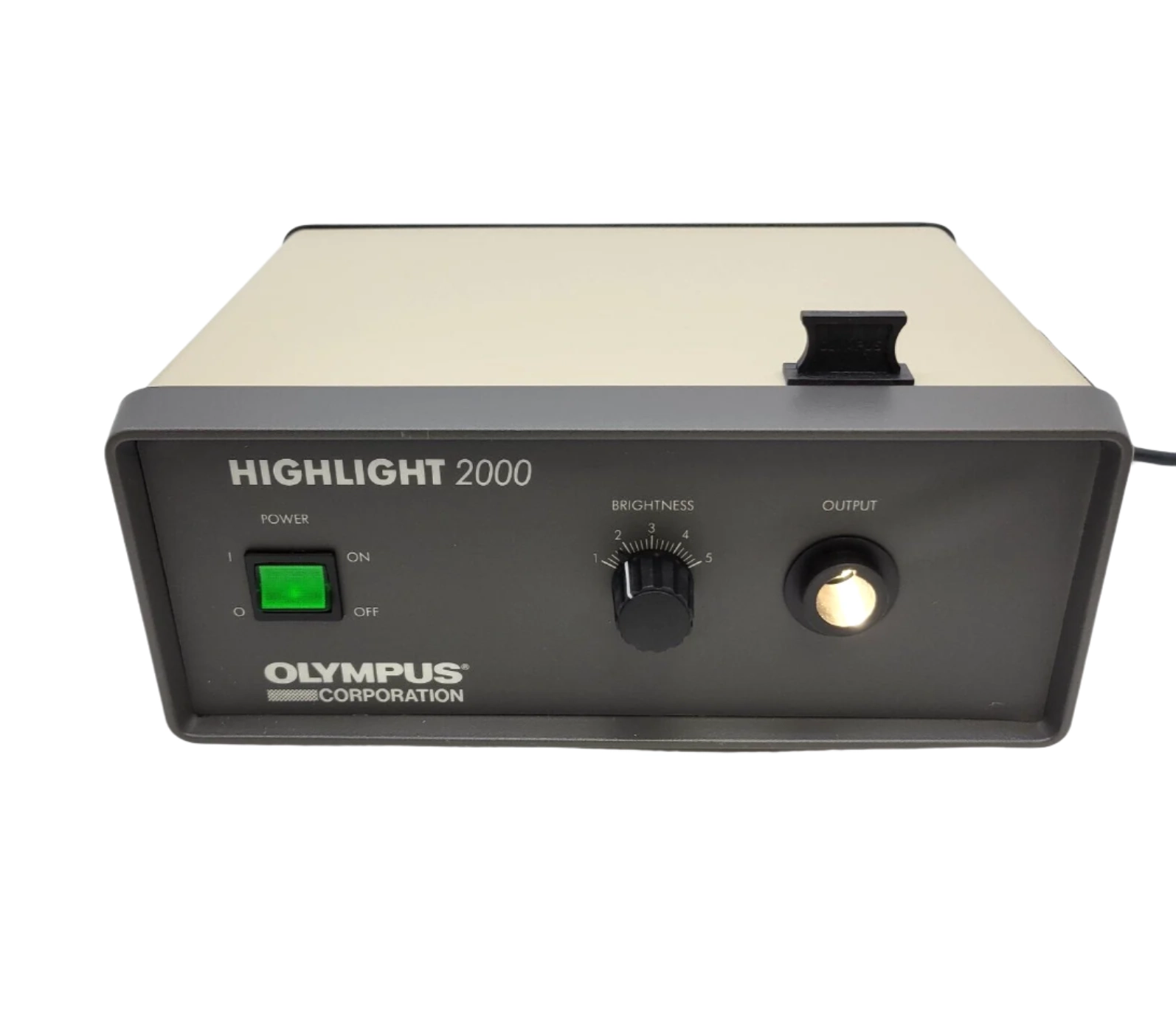 Olympus Highlight 2000 Fiber Optic Light Source for Stereo Microscope New