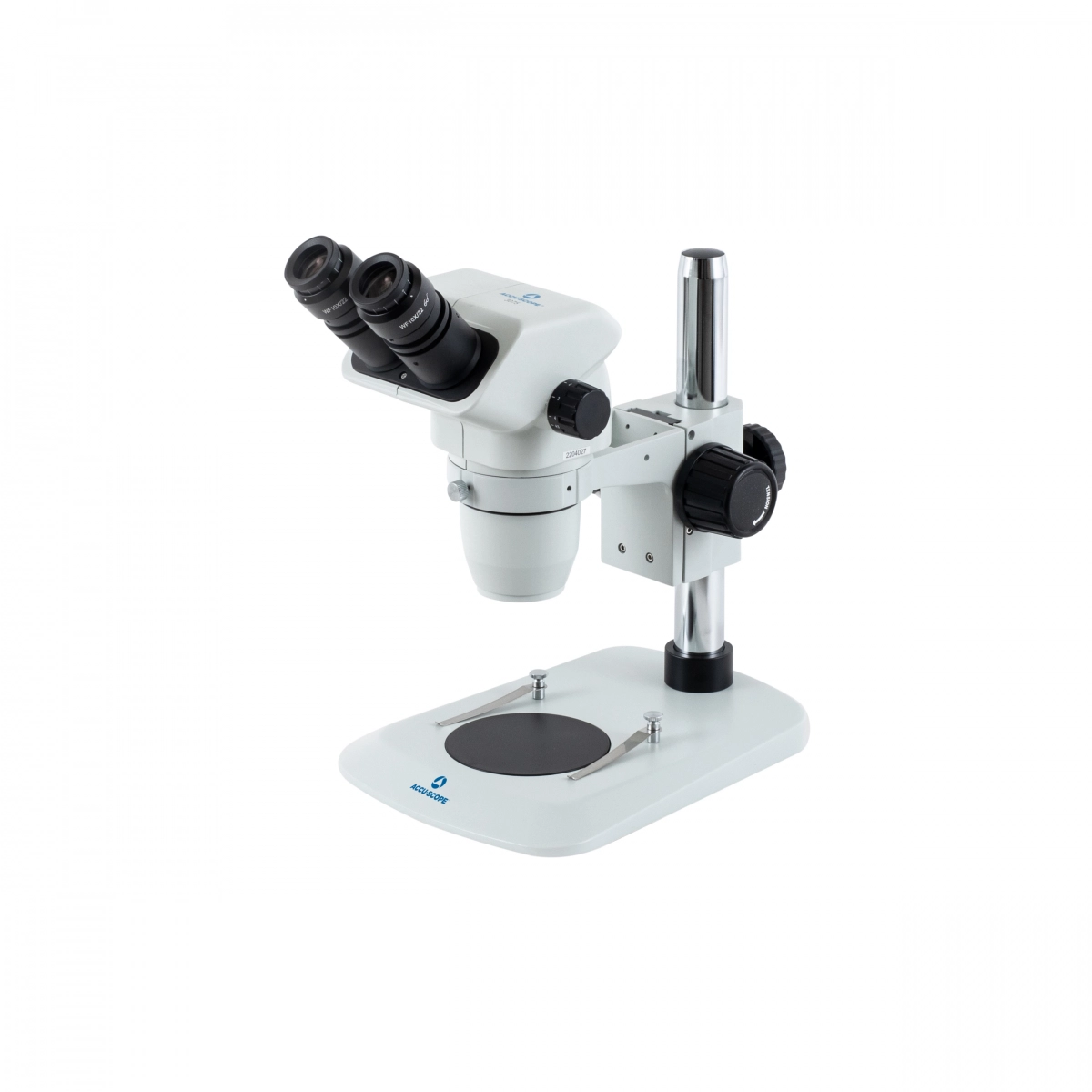 Accu-Scope 3075 Binocular Zoom Stereo Microscope on Pole Stand