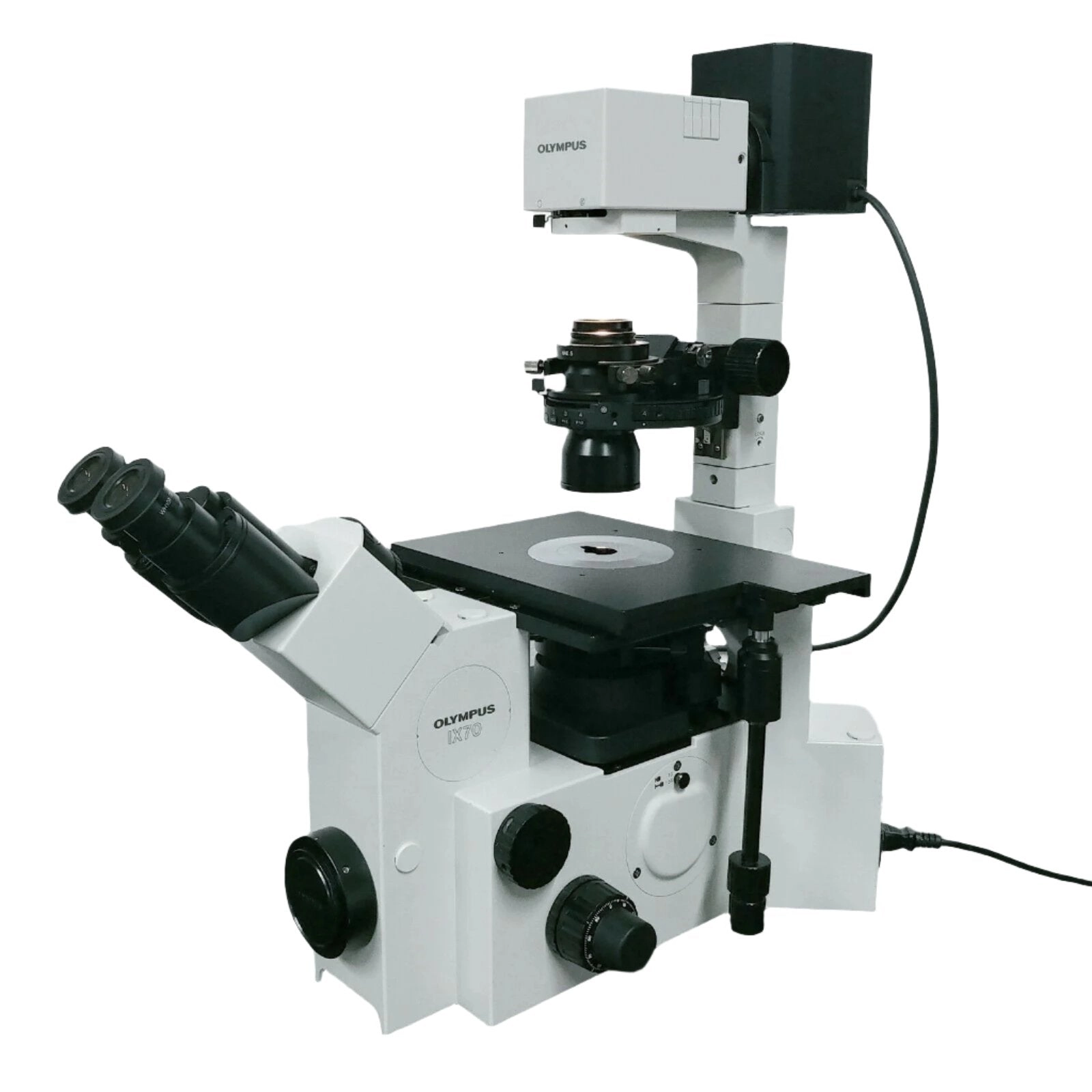 Olympus Microscope IX70 with Phase Contrast and RC Relief Contrast