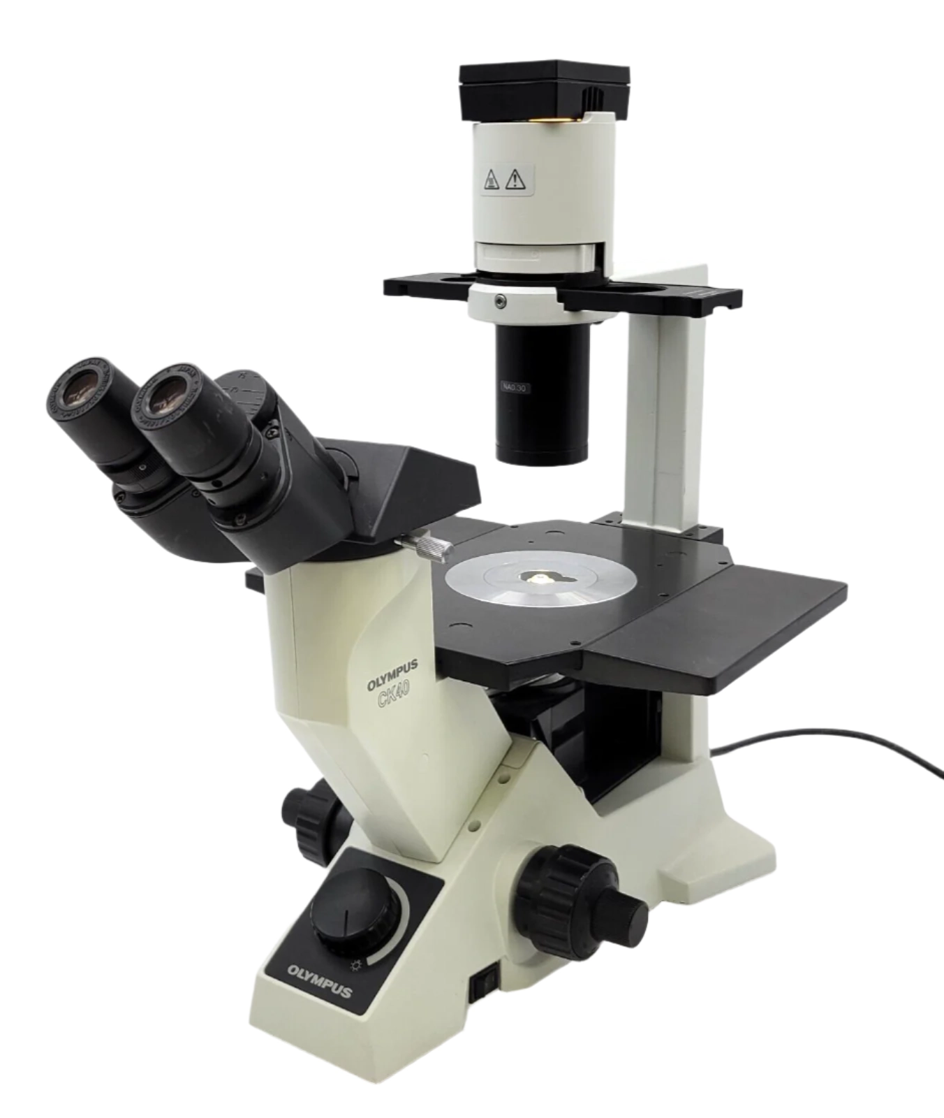 Olympus Microscope CK40 Inverted with Phase Contrast