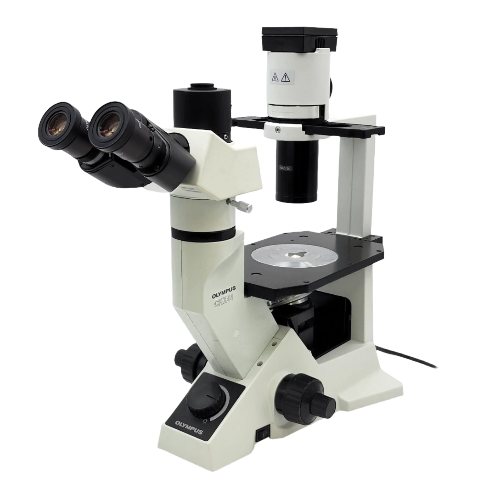 Olympus Microscope CKX41 with Phase Contrast &amp; Trinocular Head | Tissue Culture