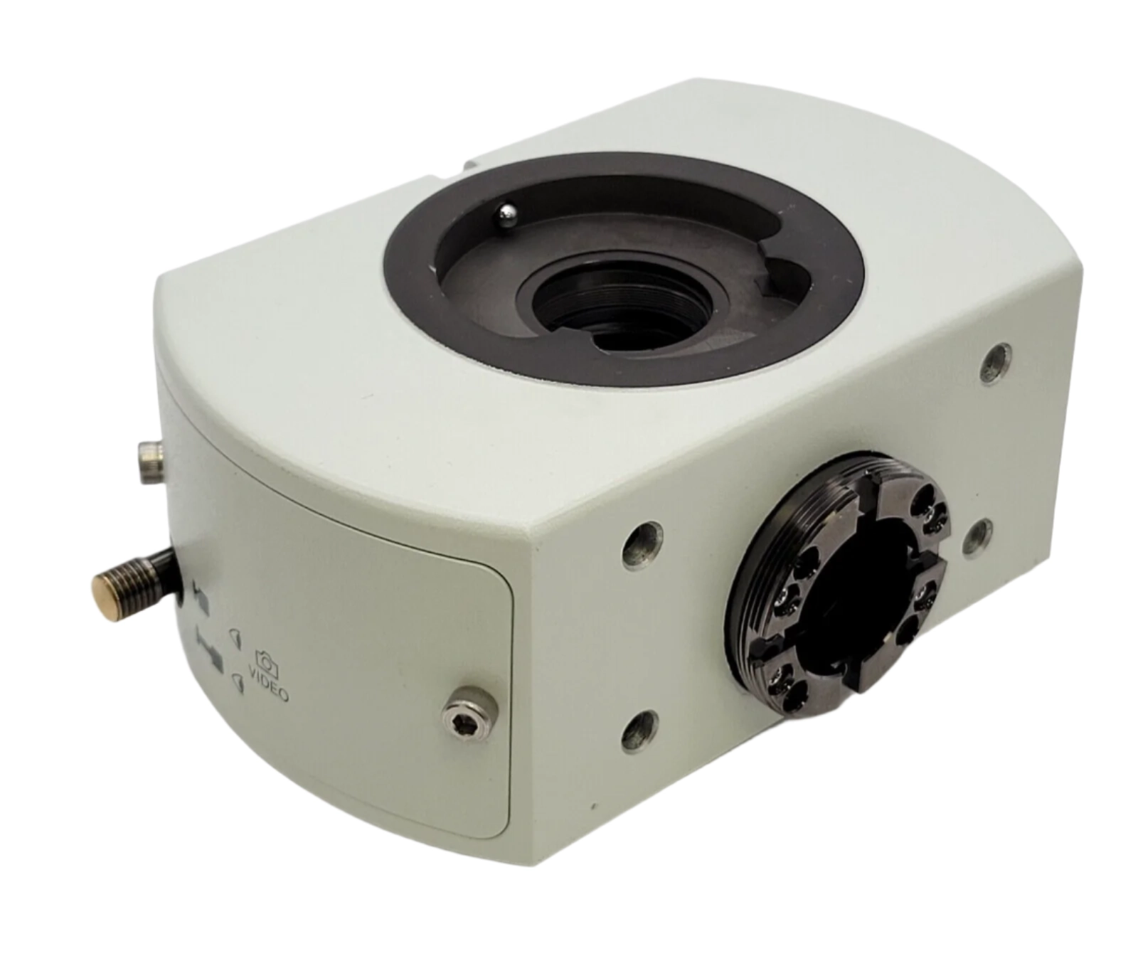 Olympus Microscope U-DP Dual Port Intermediate Tube with U-MF2 Mirror ...