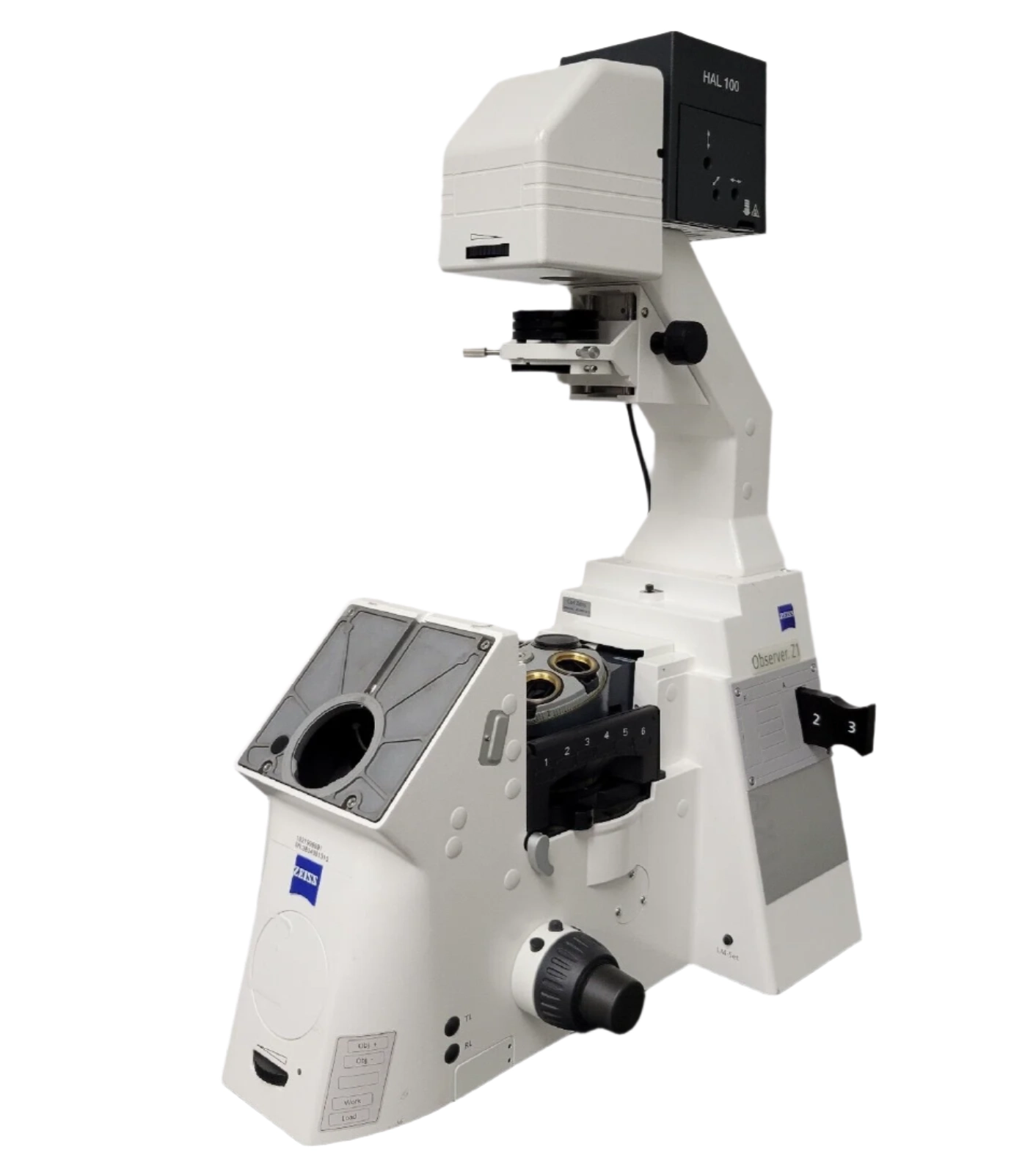 Zeiss Microscope Axio Observer.Z1 Motorized DIC Fluorescence Inverted Stand