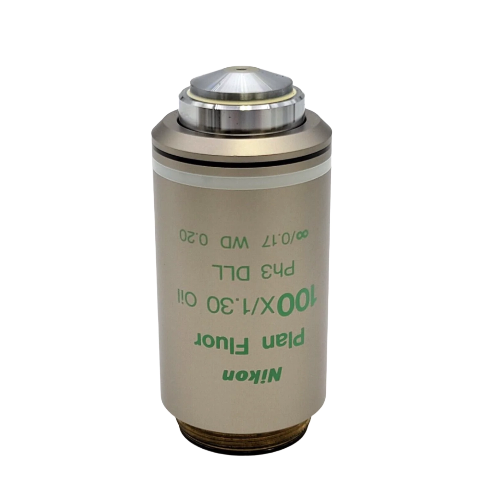 Nikon Microscope Objective CFI Plan Fluor 100x Oil Ph3 Phase Contrast ∞/0.17