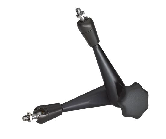 SCHOTT KL Mechanical Accessories 300 Series- Articulated Arm and Base, L=200 mm, 2 x M6-Thread