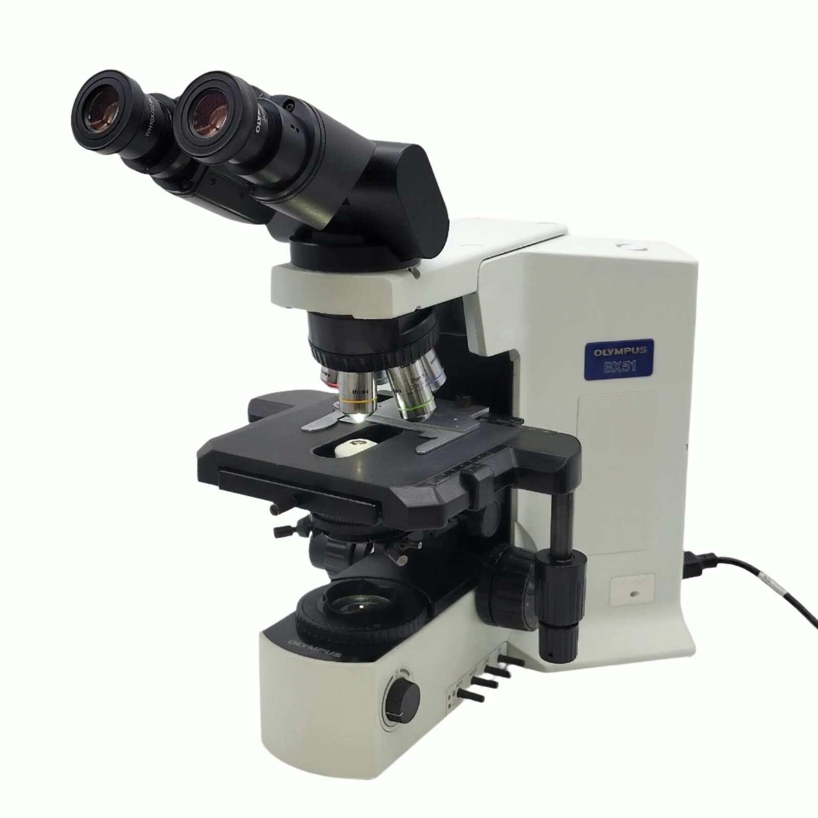 Olympus Microscope BX51 w. LED, Tilting Binocular Head, &amp; 2x Objective Pathology