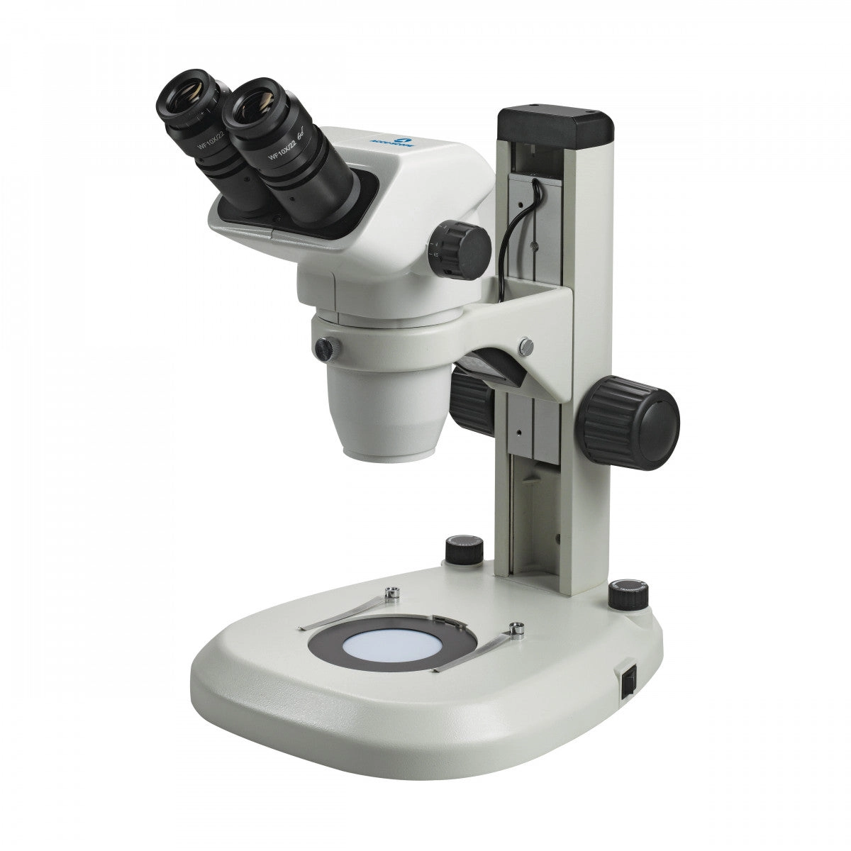 ACCU-SCOPE 3075 Binocular Zoom Stereo Microscope on LED Stand