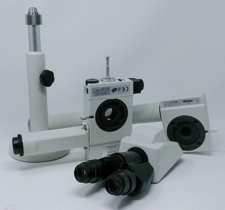 Nikon Microscope Dual Head Bridge Teaching Kit with Pointer &amp; Binocular Head