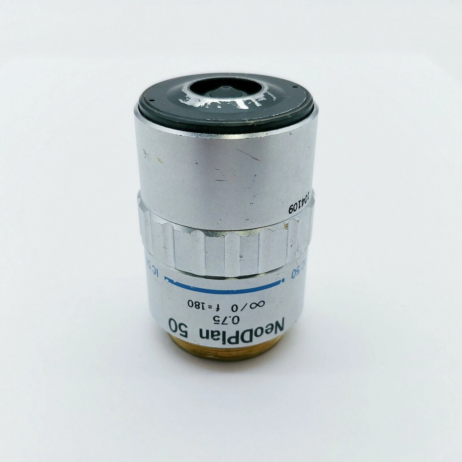 Olympus Microscope Objective NeoDPlan 50x Metallurgical IC 50 &infin;/0 f=180