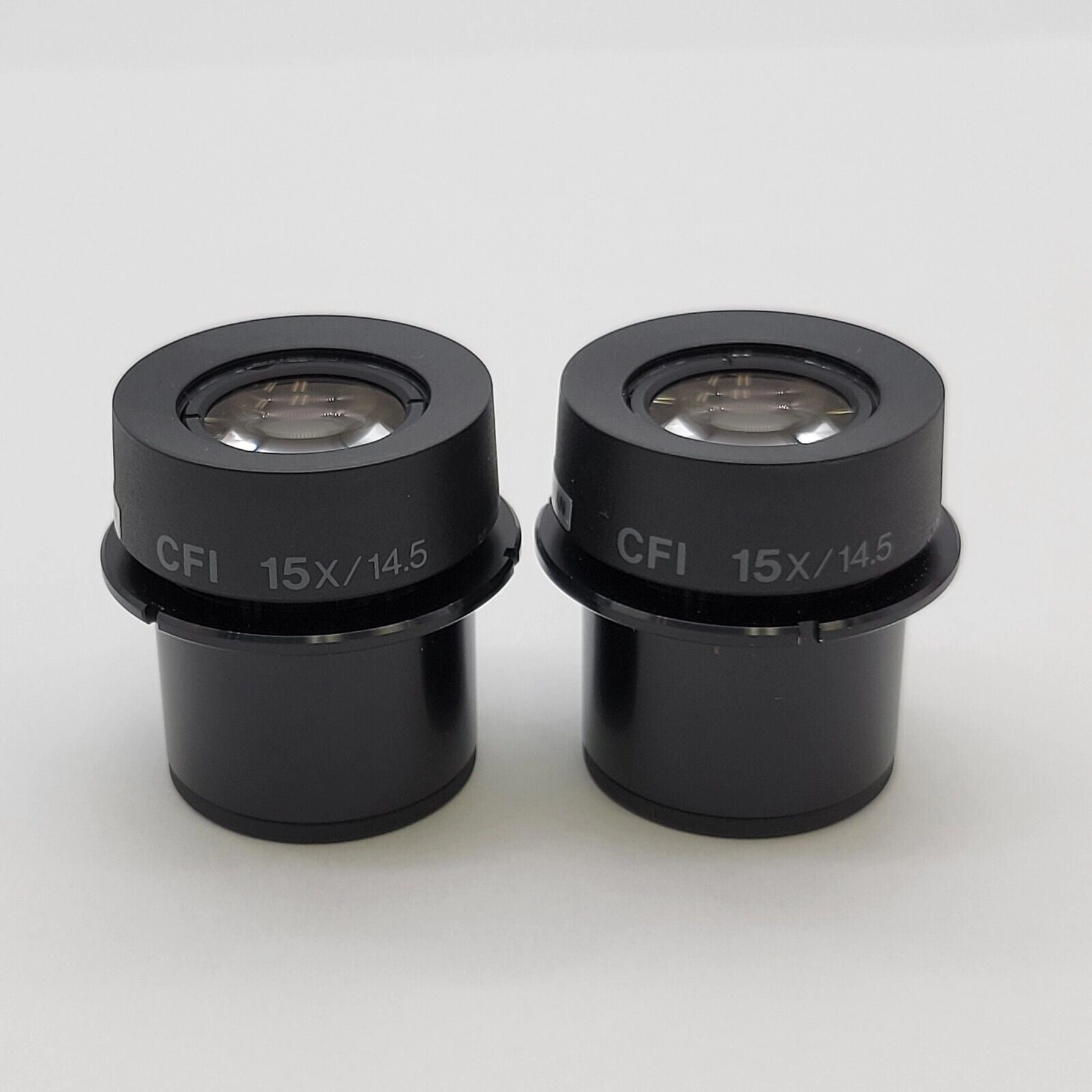 Nikon Microscope Eyepiece Pair CFI 15x/14.5  15x Eyepieces