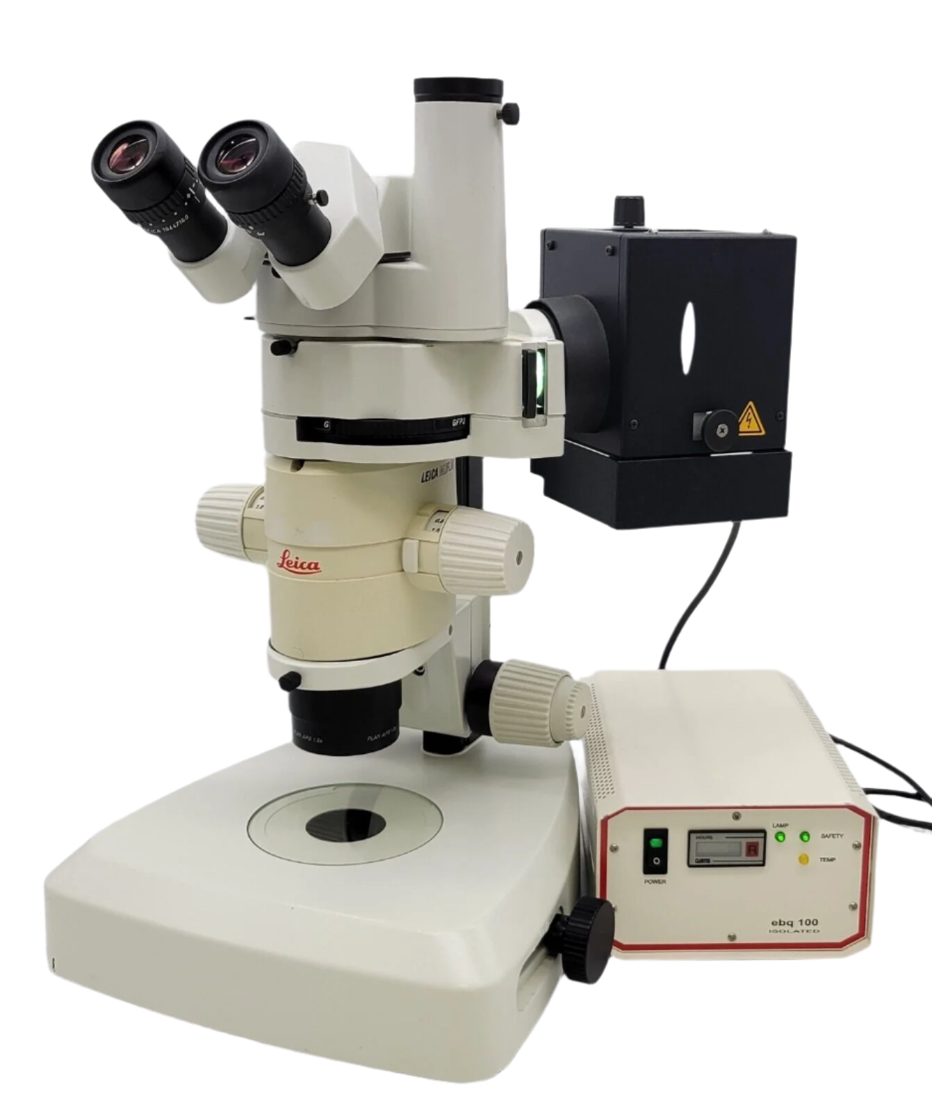 Leica Stereo Microscope MZFLIII Fluorescence with Photo Tube and Plan Apo 1x