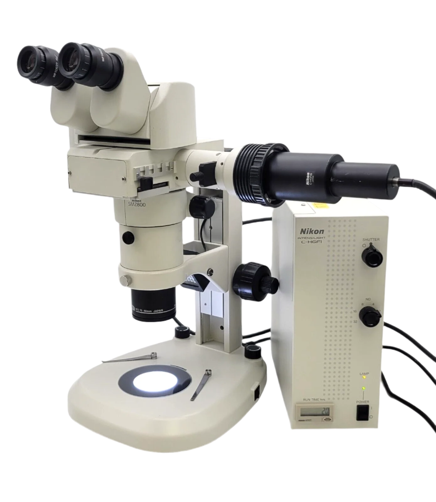 Nikon Stereo Microscope SMZ800 with Fluorescence and Photo Port
