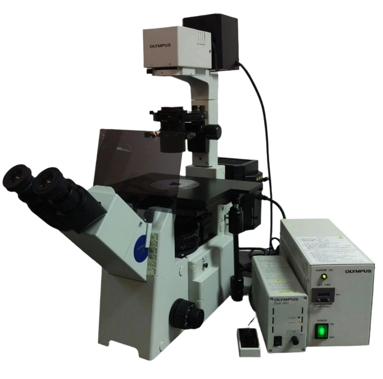 Olympus Microscope IX51 Inverted Fluorescence and Phase Contrast