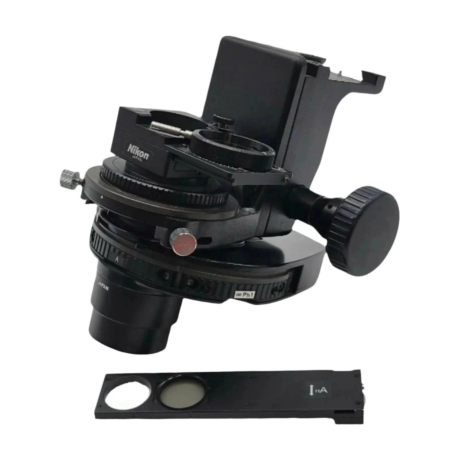 Nikon Microscope DIC Condenser with Prisms, Phase Rings, Analyzer and Polarizer