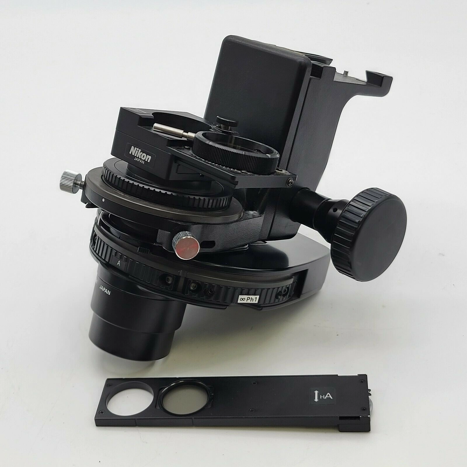 Nikon Microscope DIC Condenser with Prisms, Phase Rings, Analyzer and Polarizer
