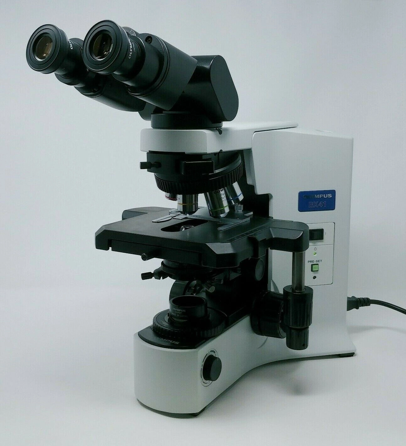 Olympus Microscope BX41 with Tilting Head, Polarizer, Analyzer, U-POT U-ANT