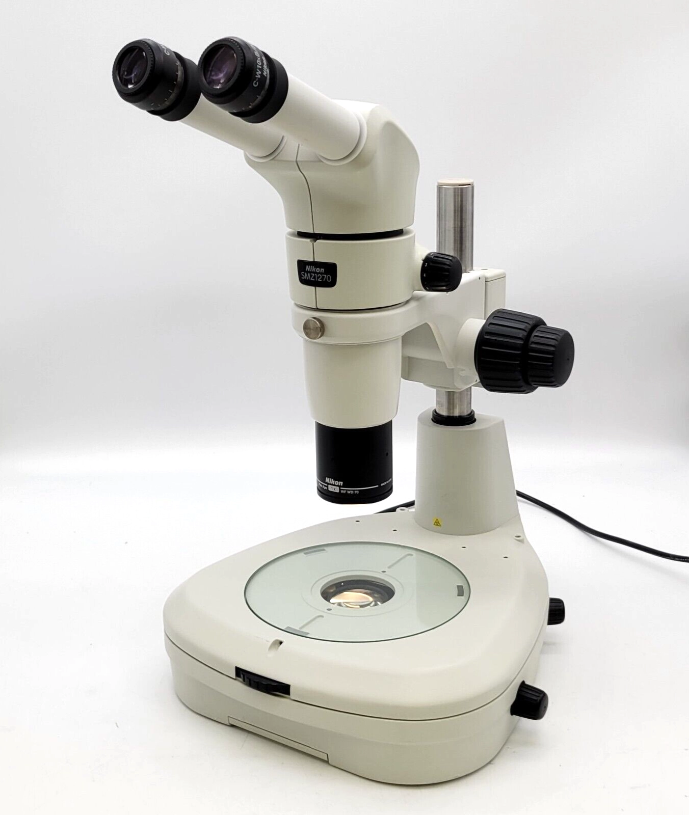 Nikon Stereo Microscope SMZ1270 w. Binocular Head &amp; Illuminated Diascopic Stand