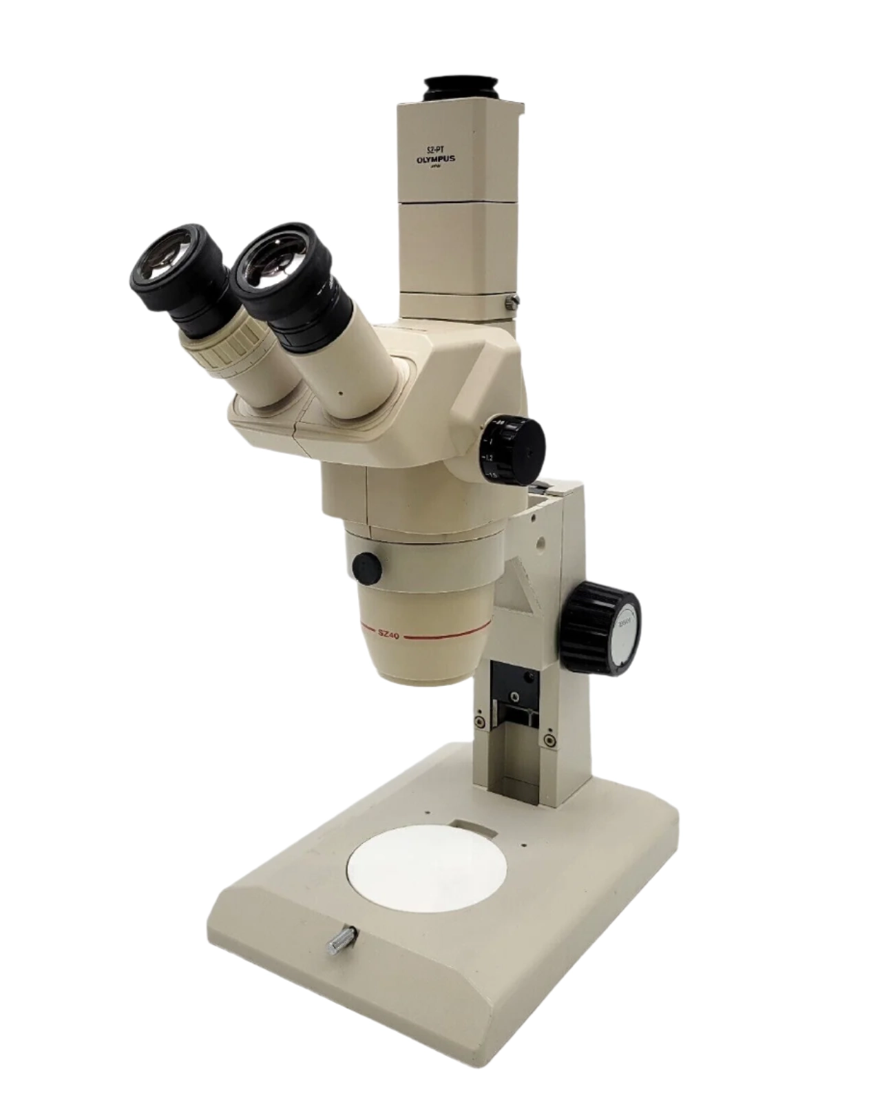 Olympus Stereo Microscope SZ40 with SZ-PT Phototube and Stand