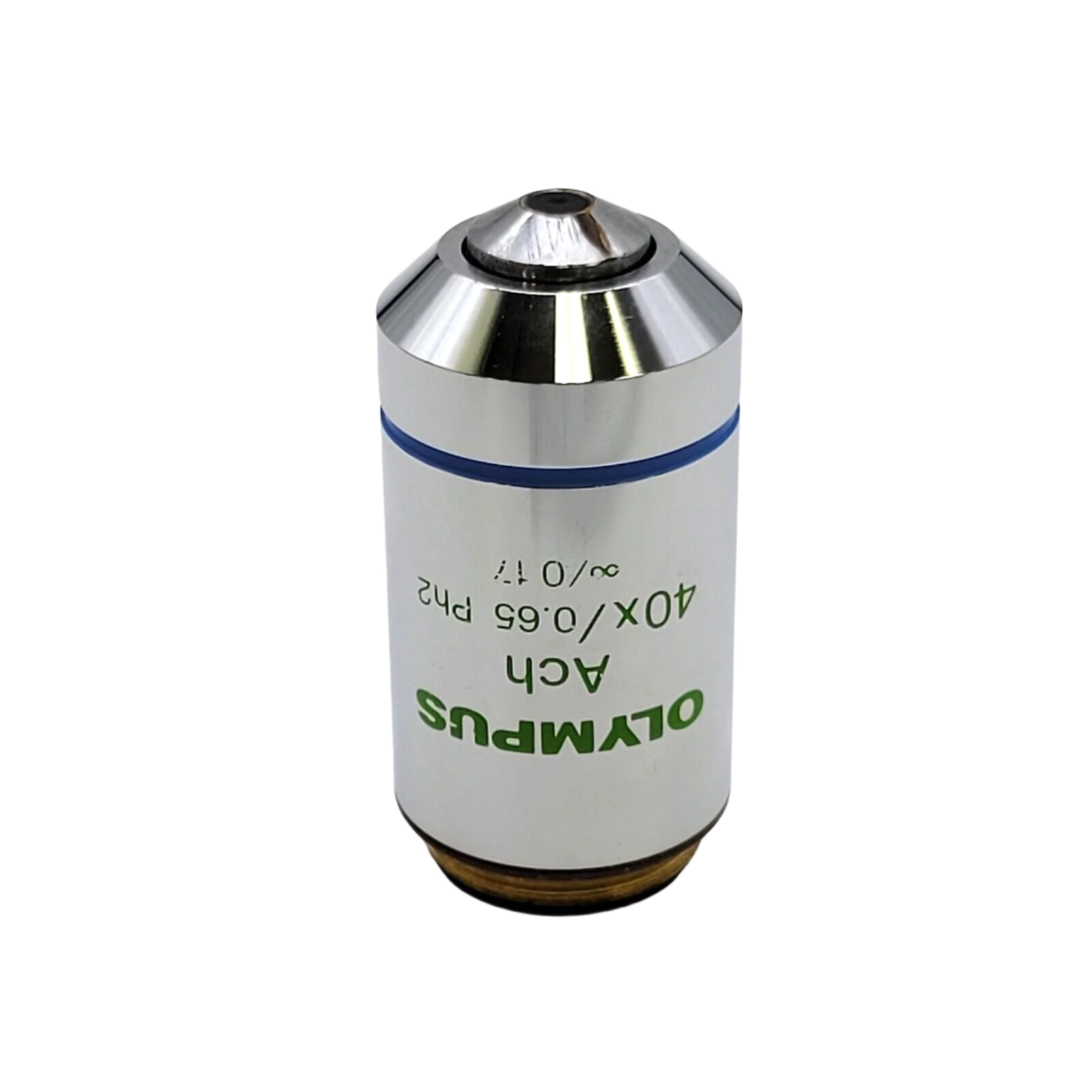 Olympus Microscope Objective Ach 40x Ph2 Phase Contrast