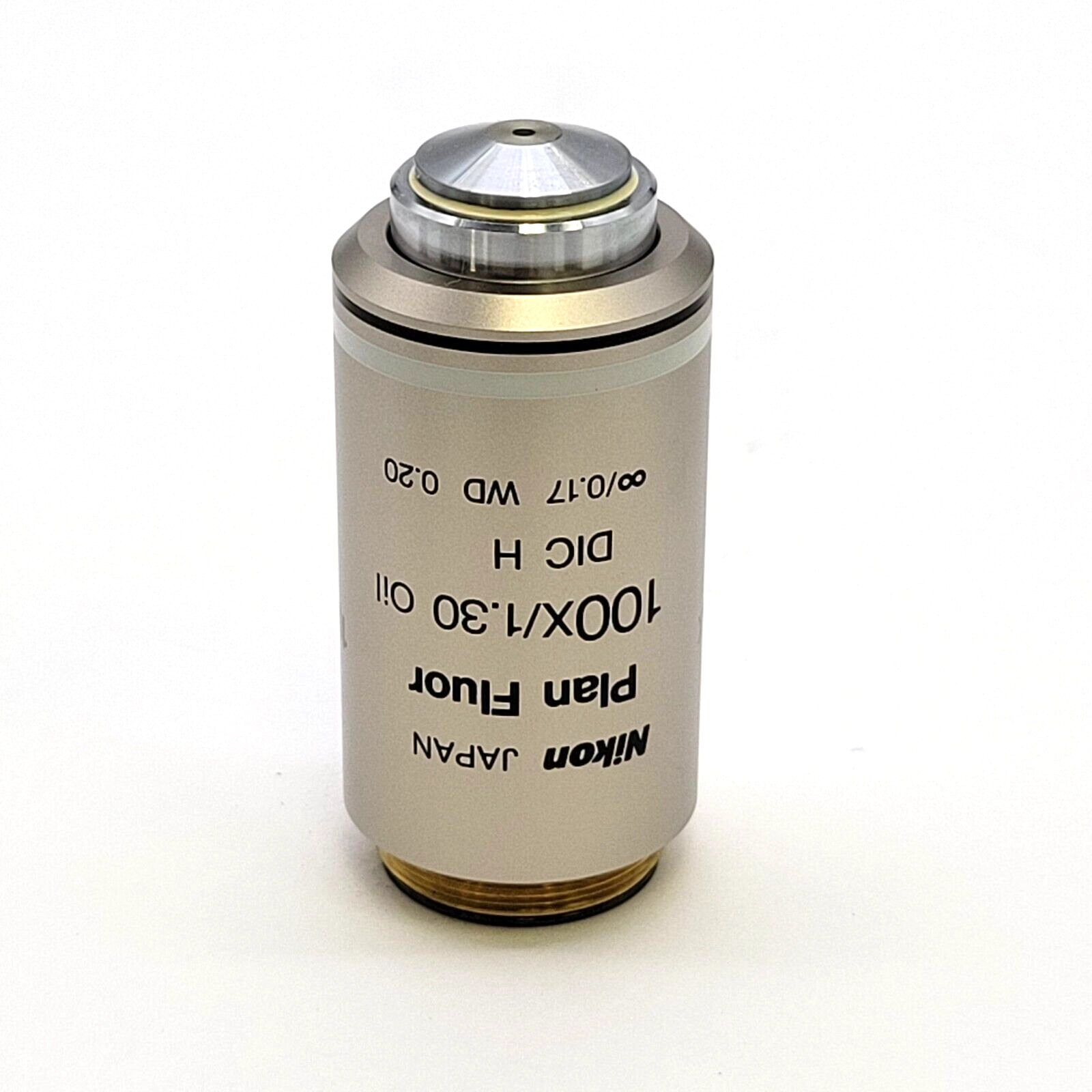 Nikon Microscope Objective Plan Fluor 100x 1.30 Oil DIC H CFI Eclipse