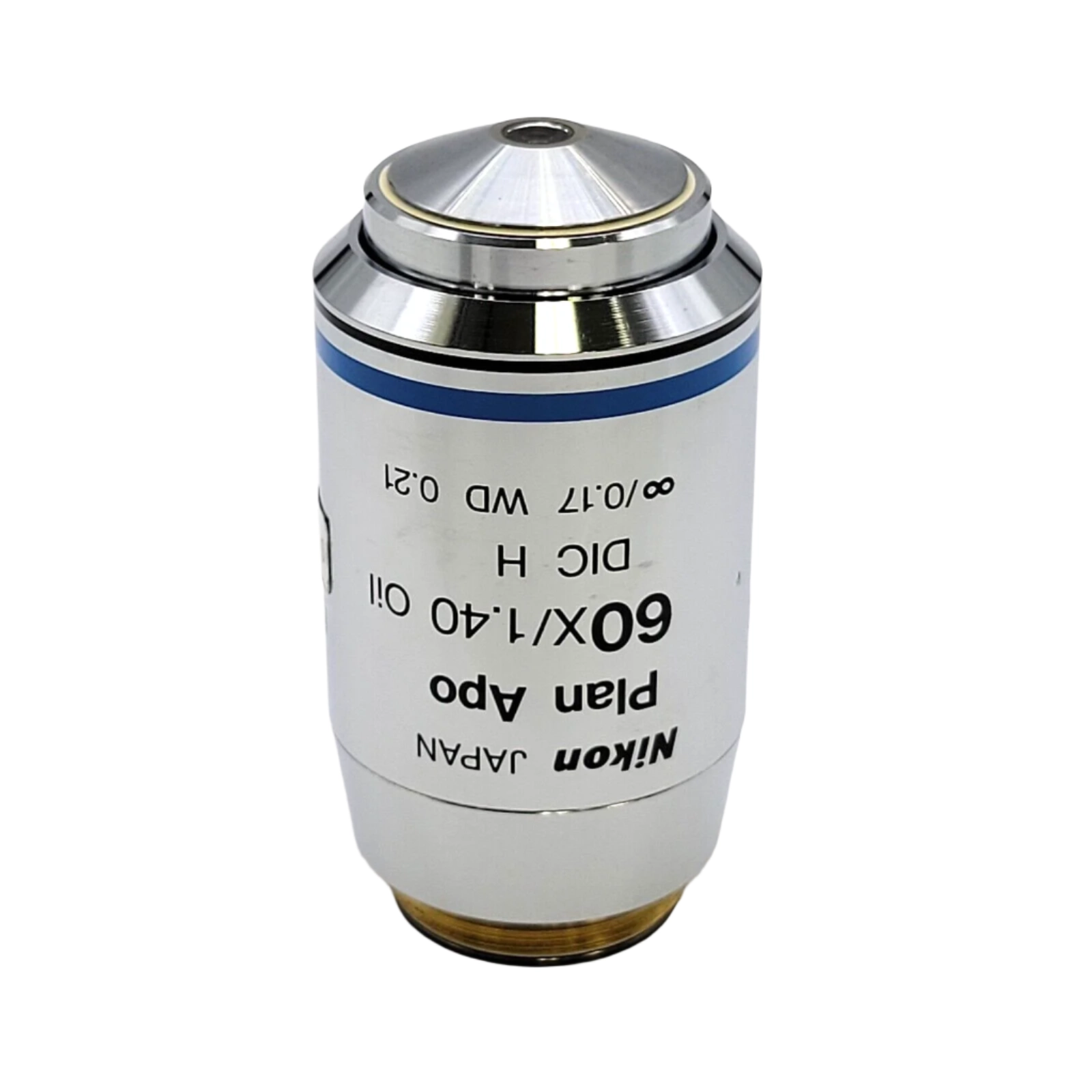 Nikon Microscope Objective Plan Apo 60x 1.40 Oil CFI Eclipse DIC H