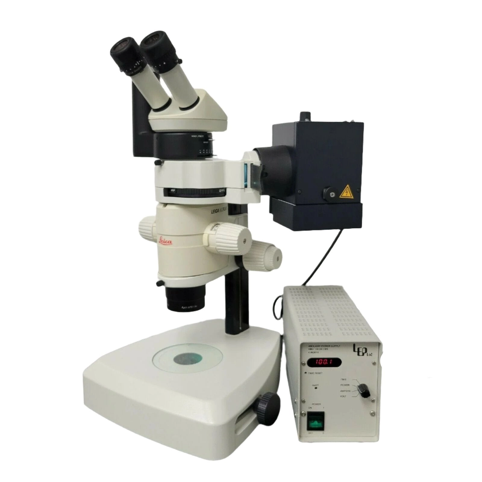 Leica Stereo Microscope MZFLIII Fluorescence with Phototube and Plan Apo 1.0x