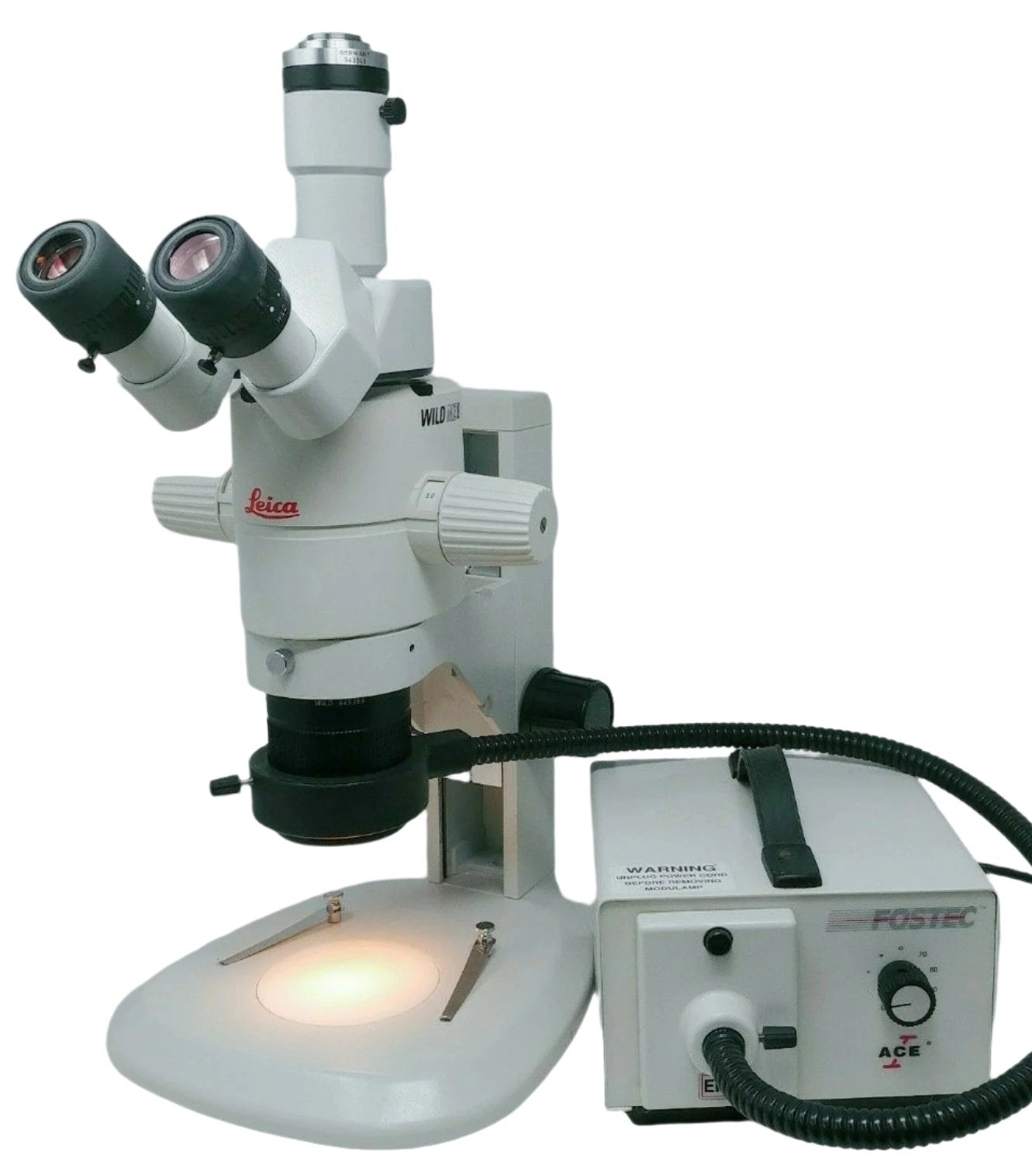 Leica Wild Microscope MZ8 Stereozoom with Tinocular Head