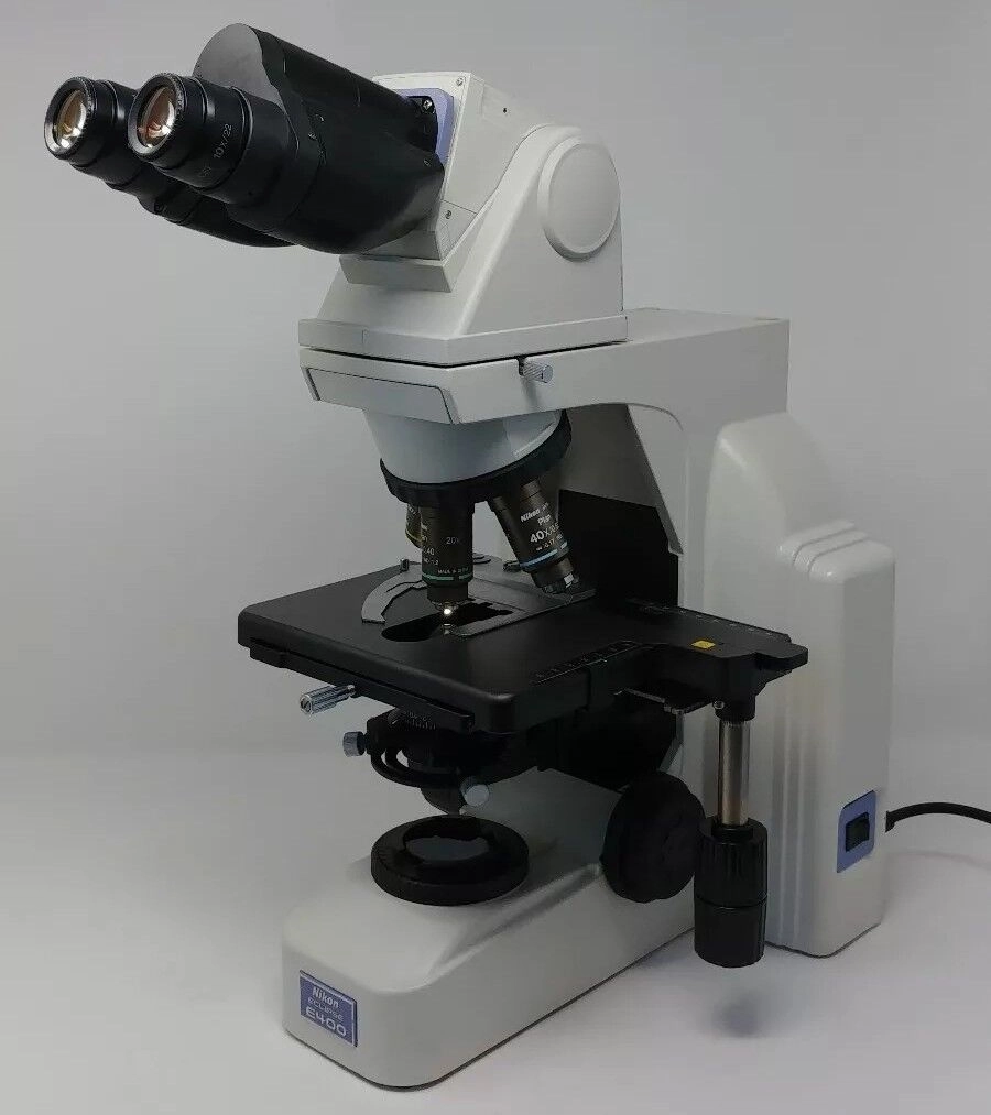Nikon Microscope Eclipse E400 with 2x Objective for Pathology/Mohs