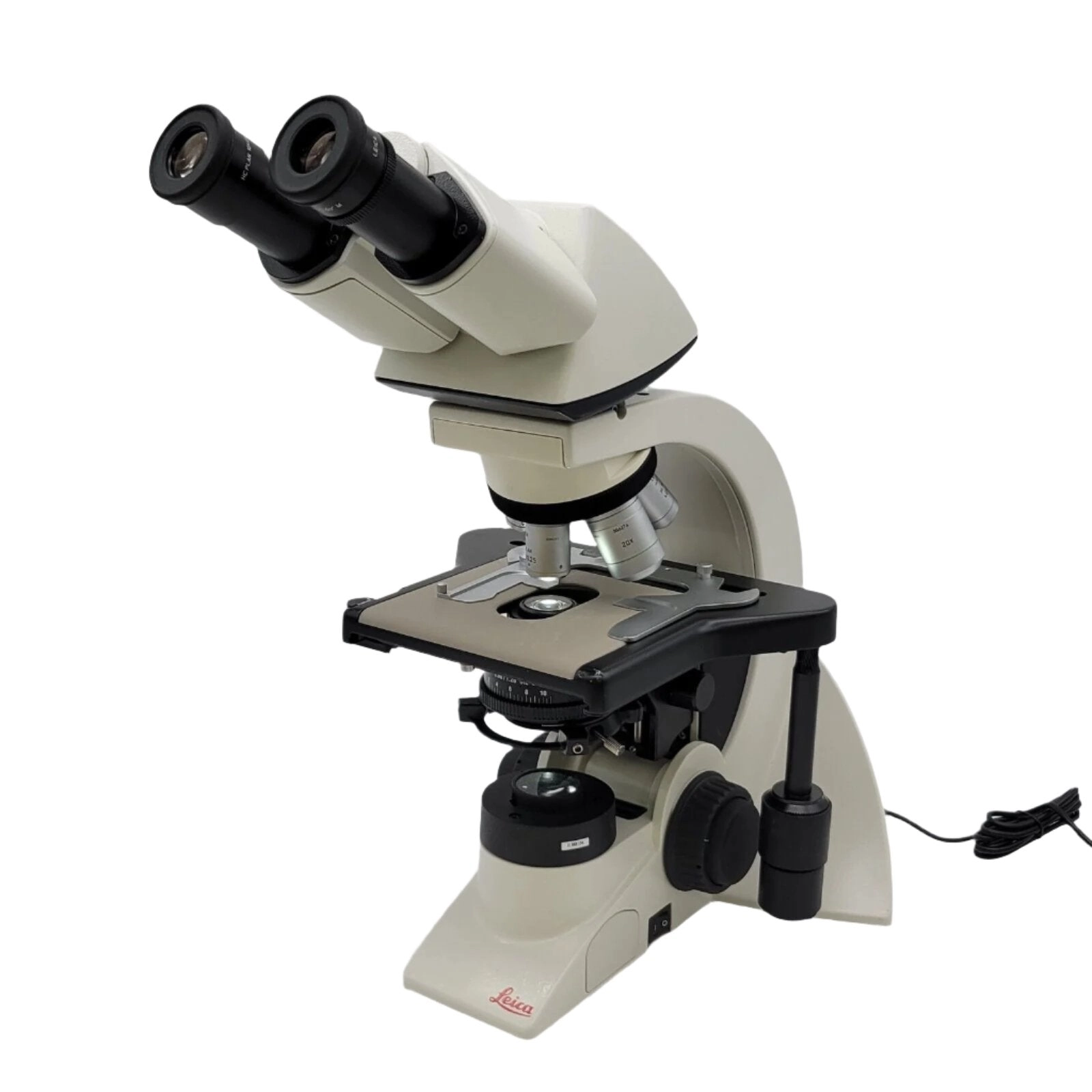 Leica Microscope DM1000 LED with 5x, 10x, 20x, 40x, and 100x Objectives