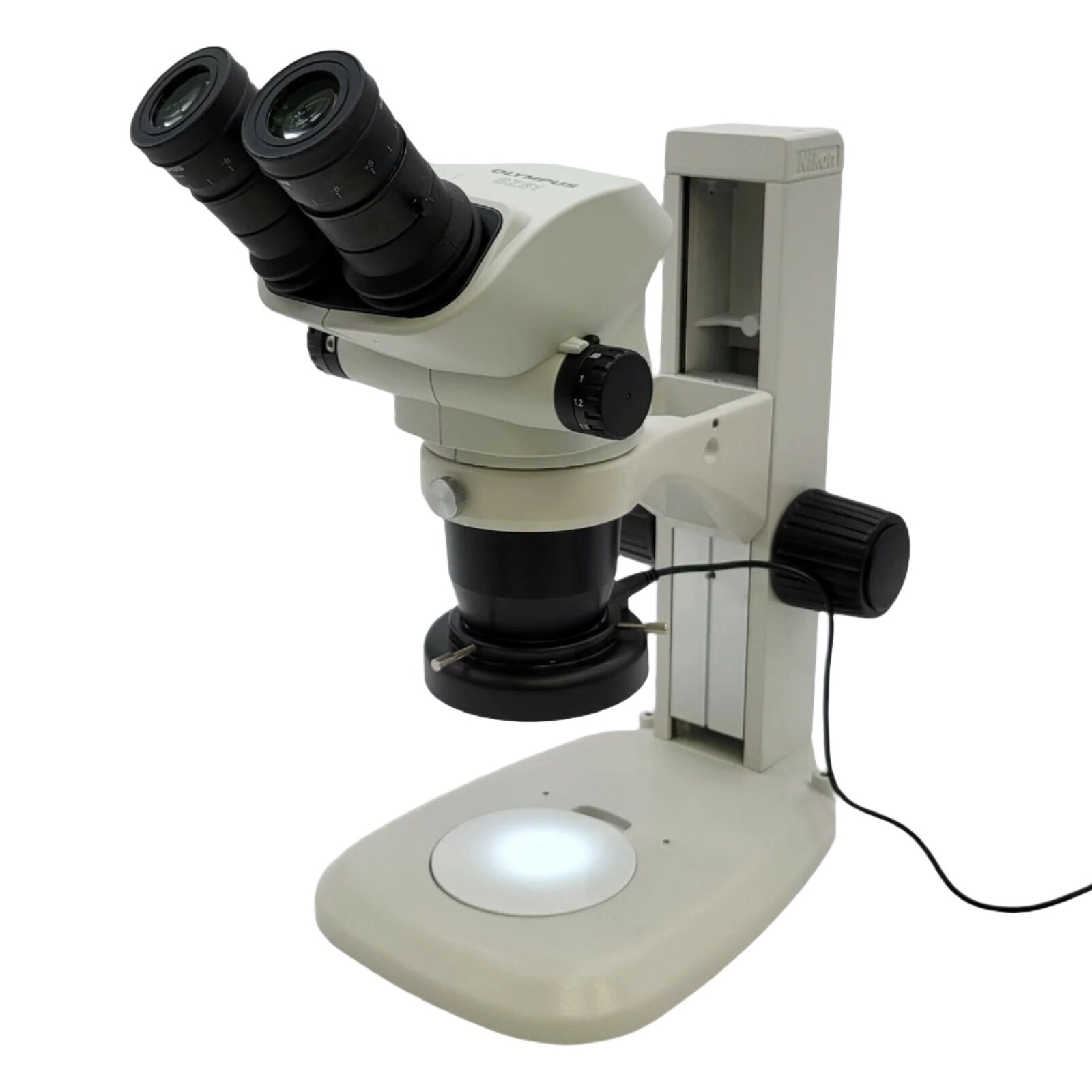 Olympus Stereo Microscope SZ51 with Stand and LED Ring Light