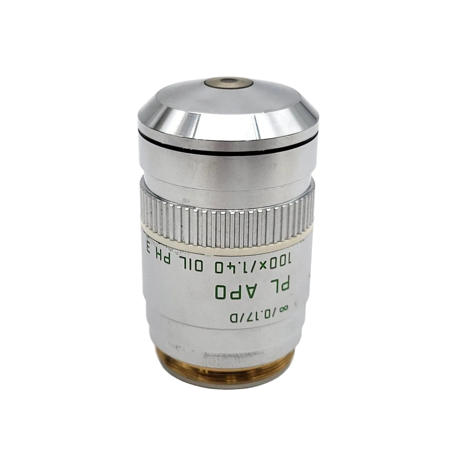 Leica Microscope PL Apo 100X Objective Oil Ph3 Phase Contrast