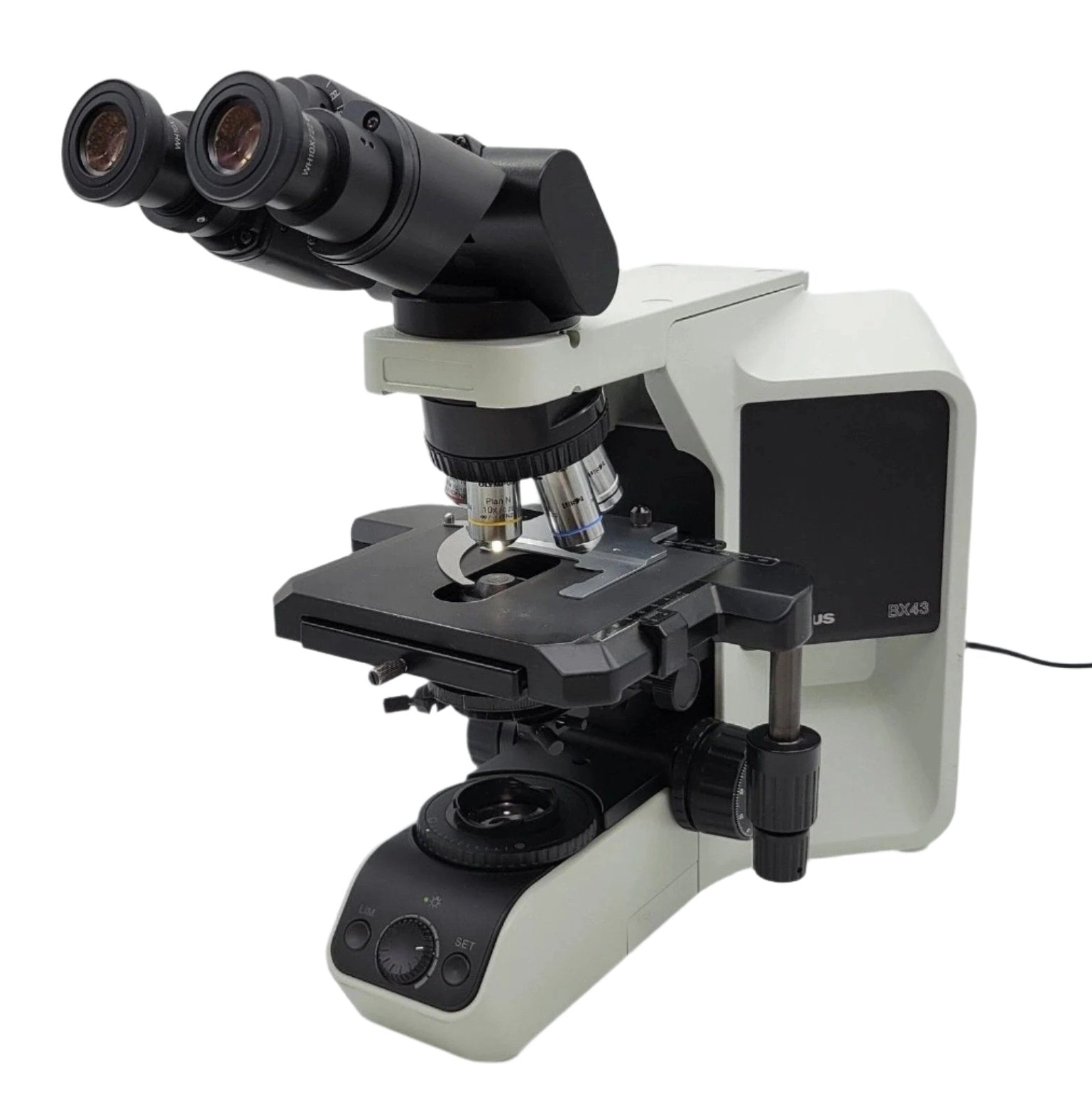 Olympus Microscope BX43 with Tilting Head and 100x Objective