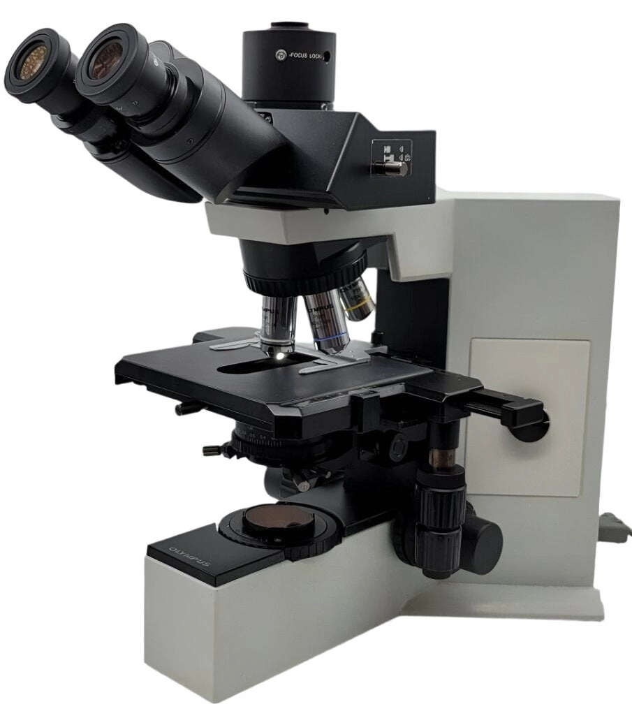 Olympus Microscope BX40 with LED and Trinocular Head