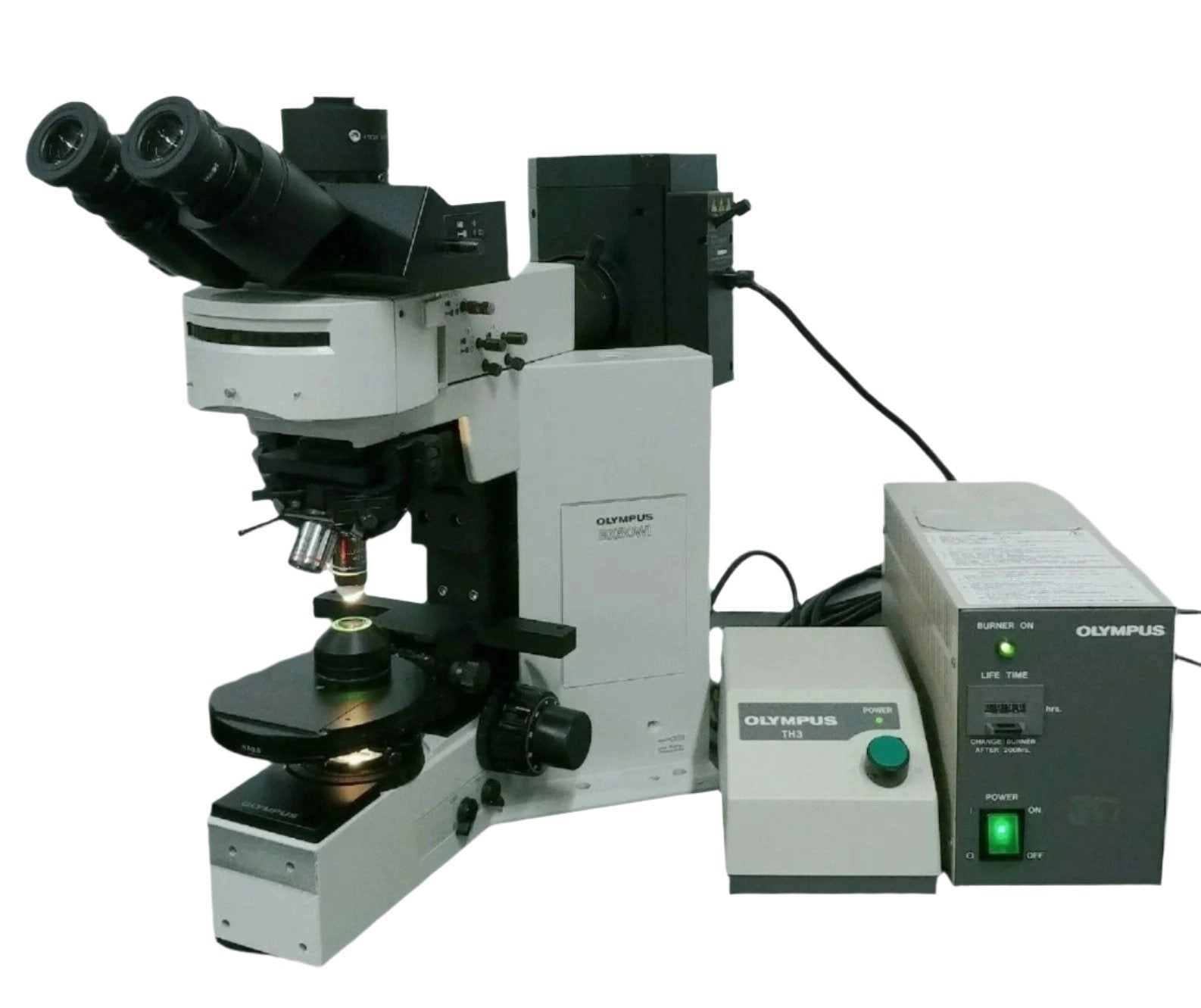 Olympus Microscope BX50 Water Immersion with Fluorescence and DIC