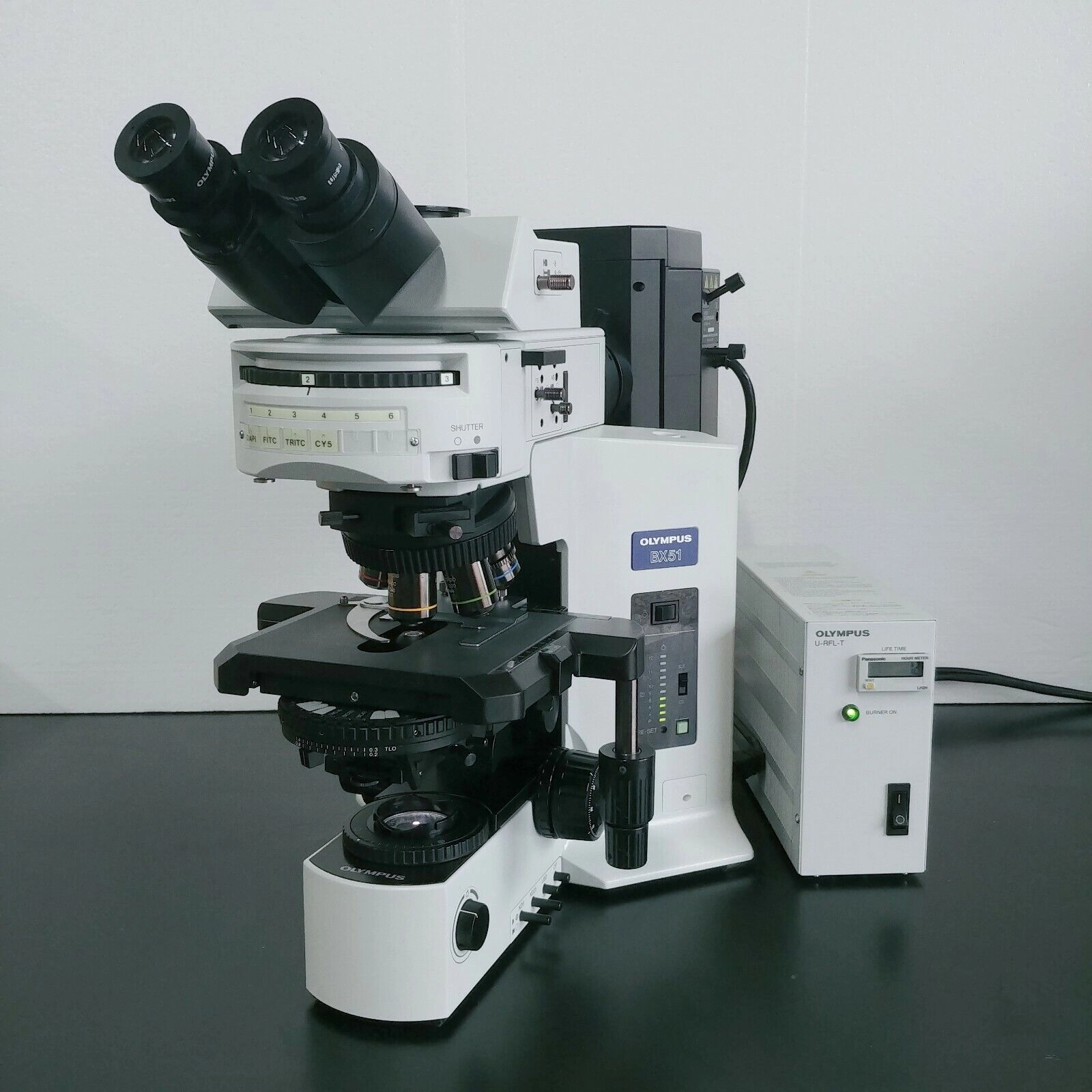 Olympus Microscope BX51 with DIC, Fluorescence and Plan Apos