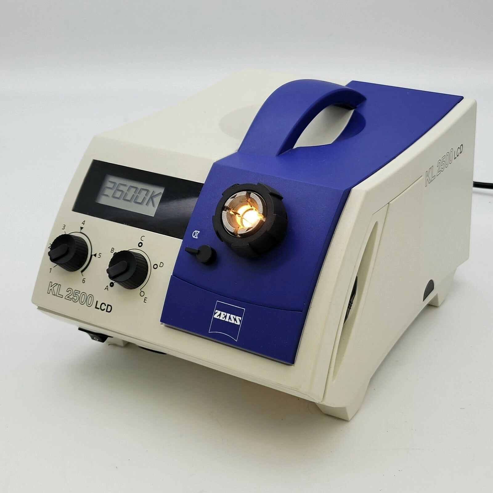 Zeiss Schott KL 2500 LCD Stereo Microscope Halogen Light Source