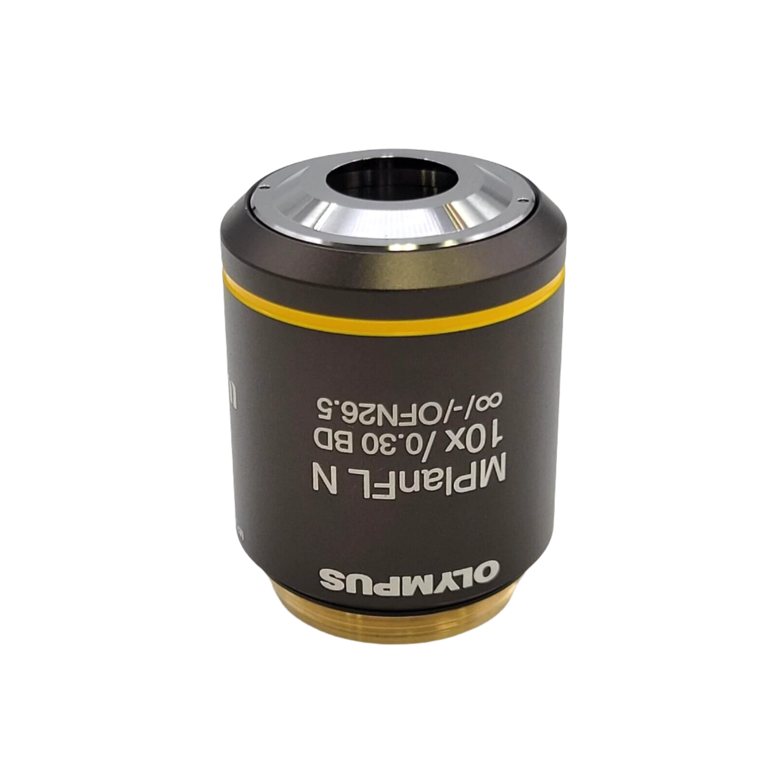 Olympus Microscope Objective MPlanFL N 10x BD Brightfield Darkfield