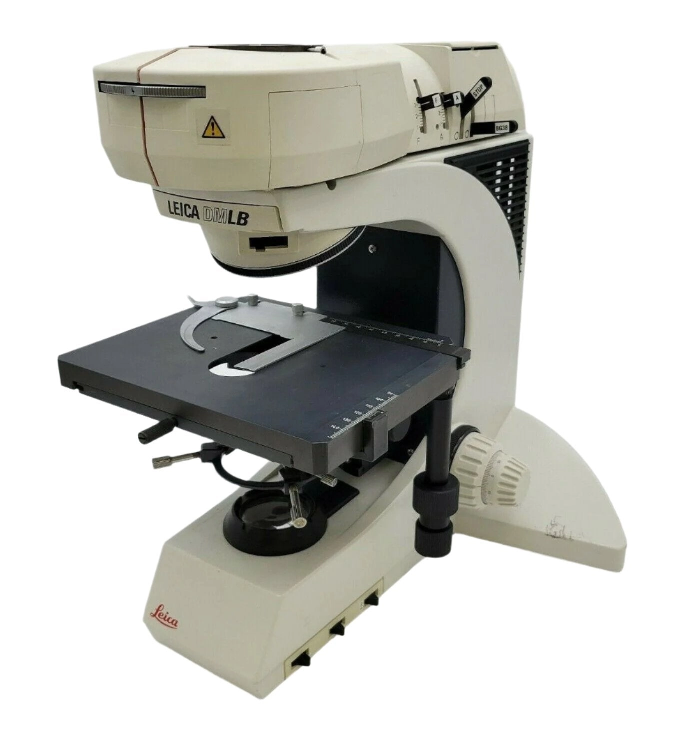 Leica Microscope DMLB Stand with Fluorescence 505065 for Parts