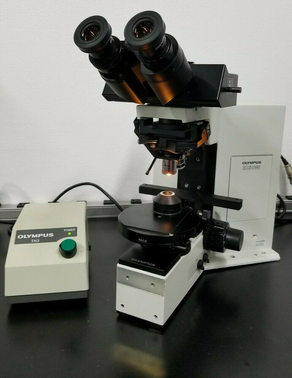 Olympus Microscope BX50 Water Immersion With DIC