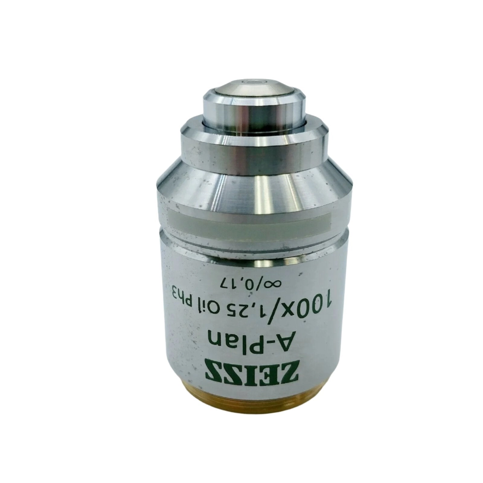 Zeiss Microscope Objective A-Plan 100x Oil Ph3 ∞/0.17 Phase Contrast 421091-9911