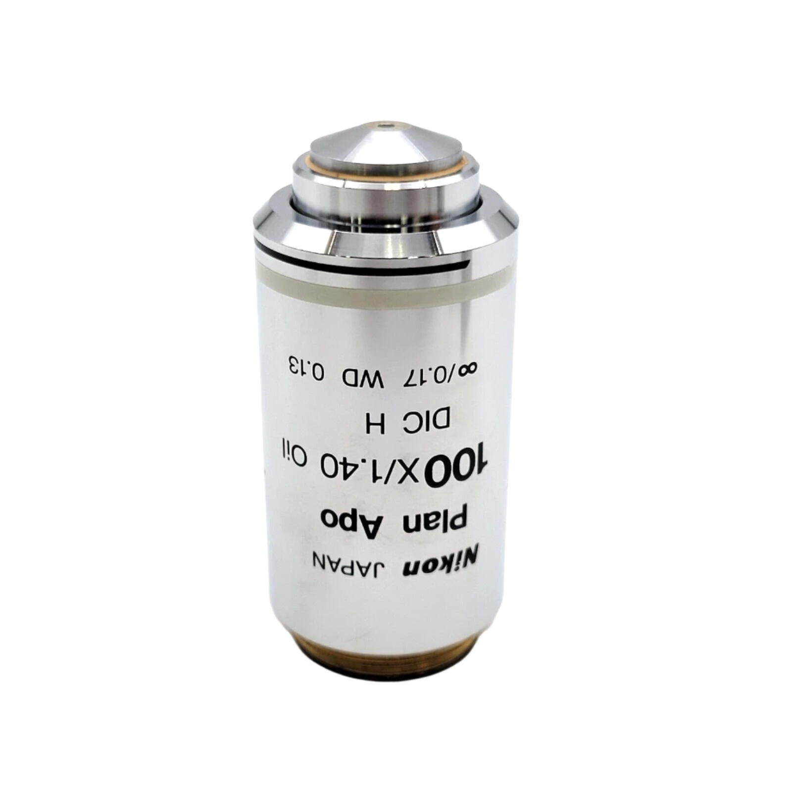 Nikon Microscope Objective Plan Apo 100x 1.40 Oil DIC H