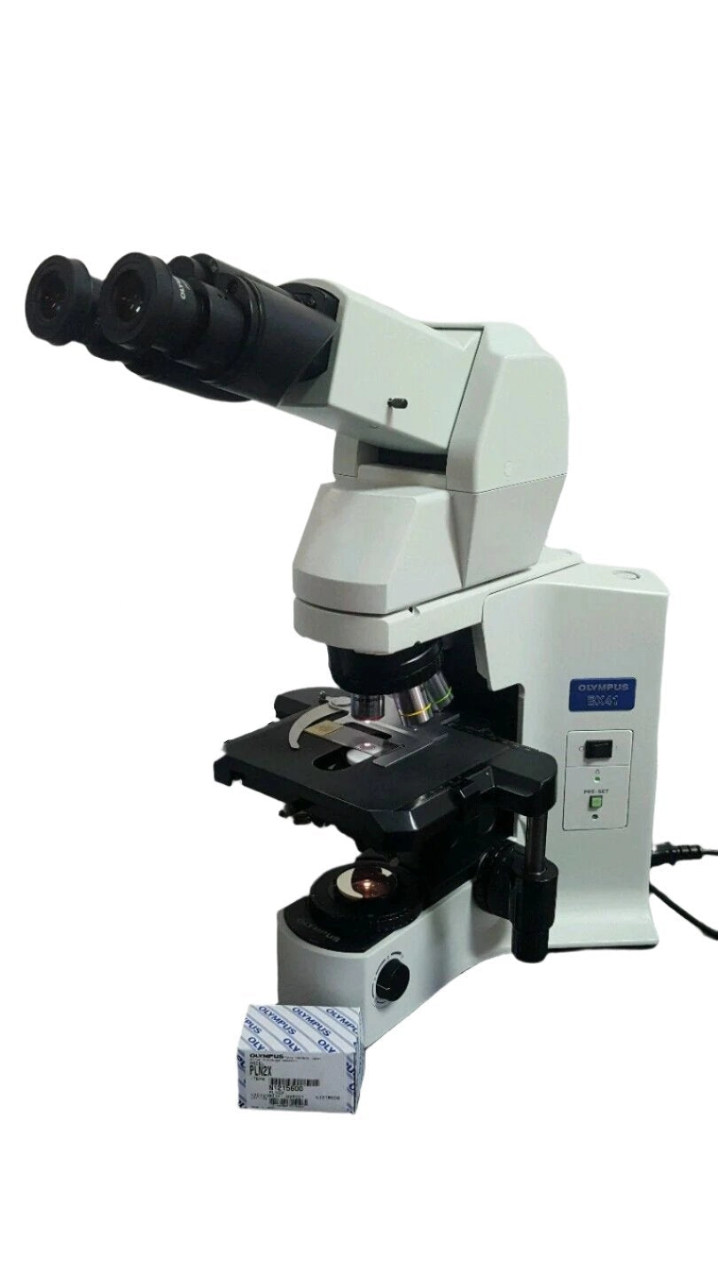 Olympus Microscope BX41 with 2X and Tilting Telescope head