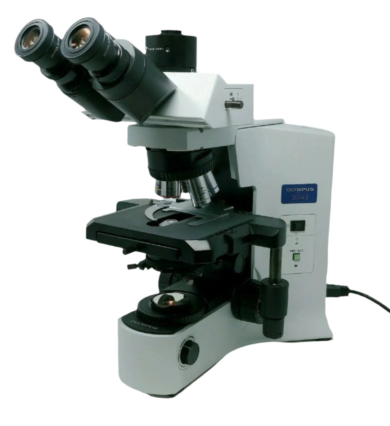 Olympus Microscope BX41 with 2x and Trinocular Head